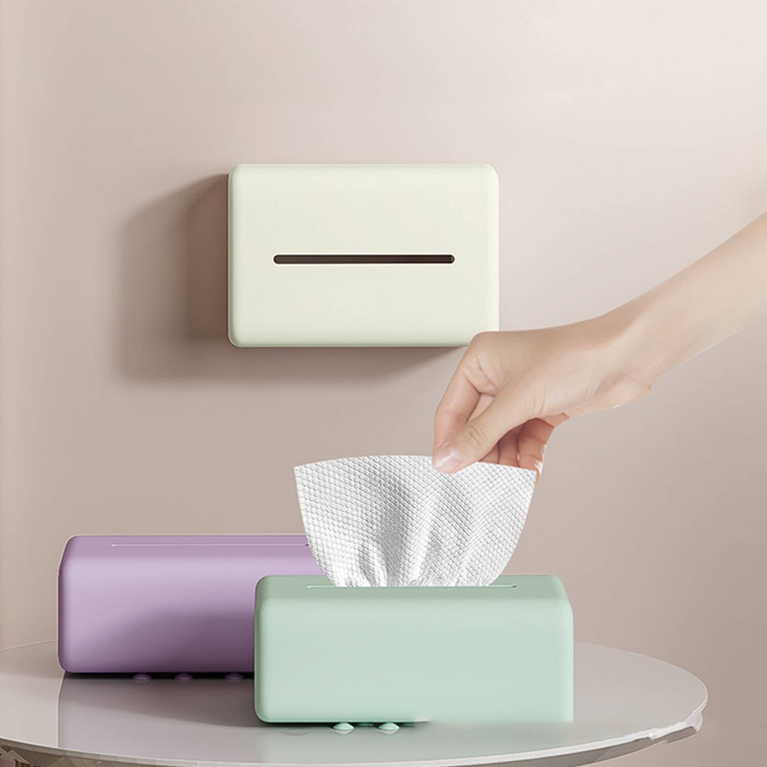 Silicone Tissue Box Holder 6