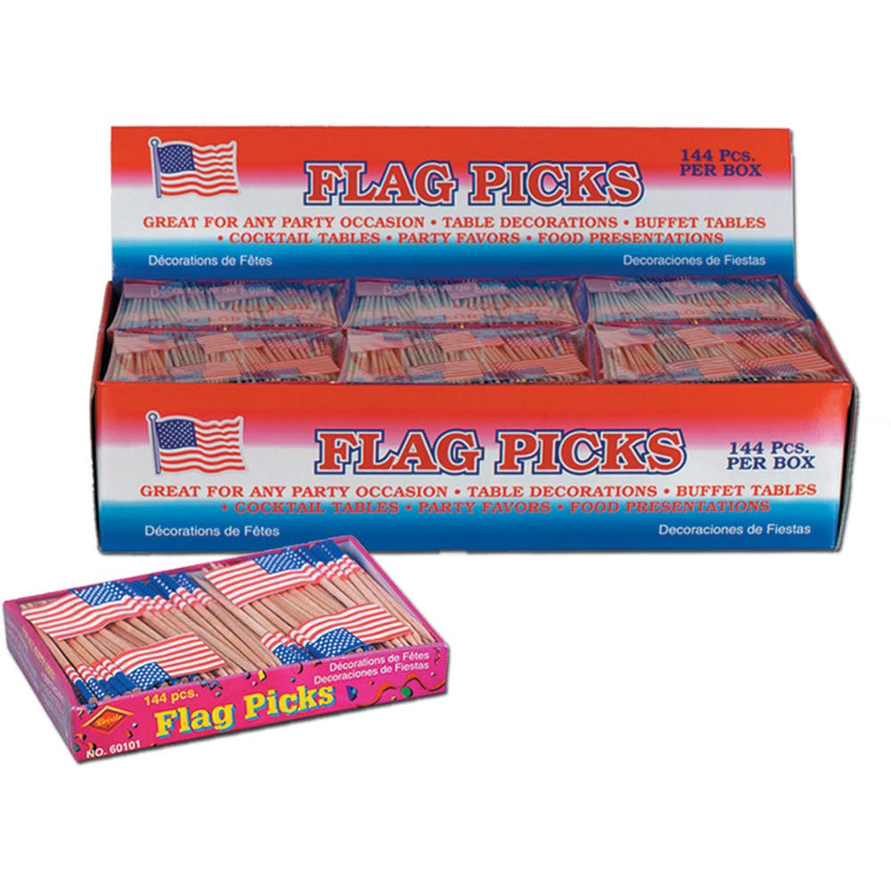 USA Flag Picks - 2" 2