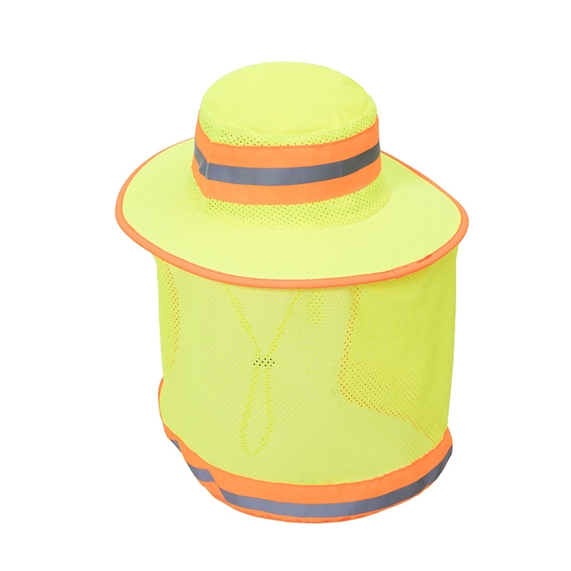 Full Standard Brim Mesh Sunshade High Visibility Reflective 3