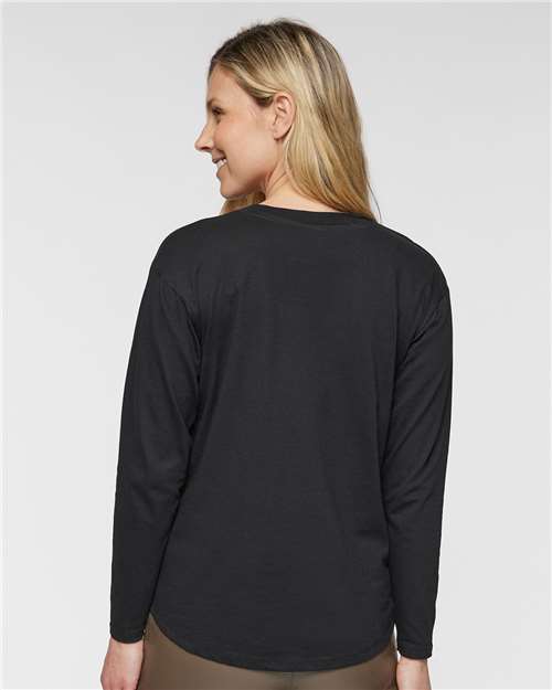 Women's Fine Jersey Long Sleeve Tee - 3508 36