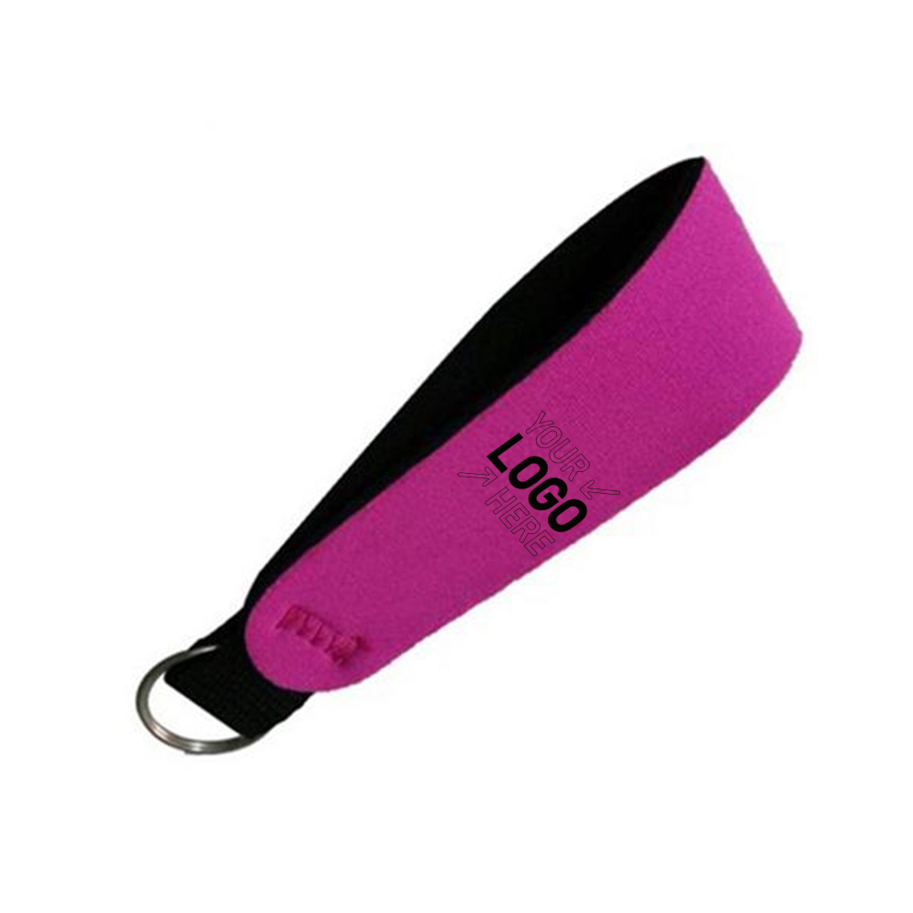 Neoprene Wristband Keychain 5
