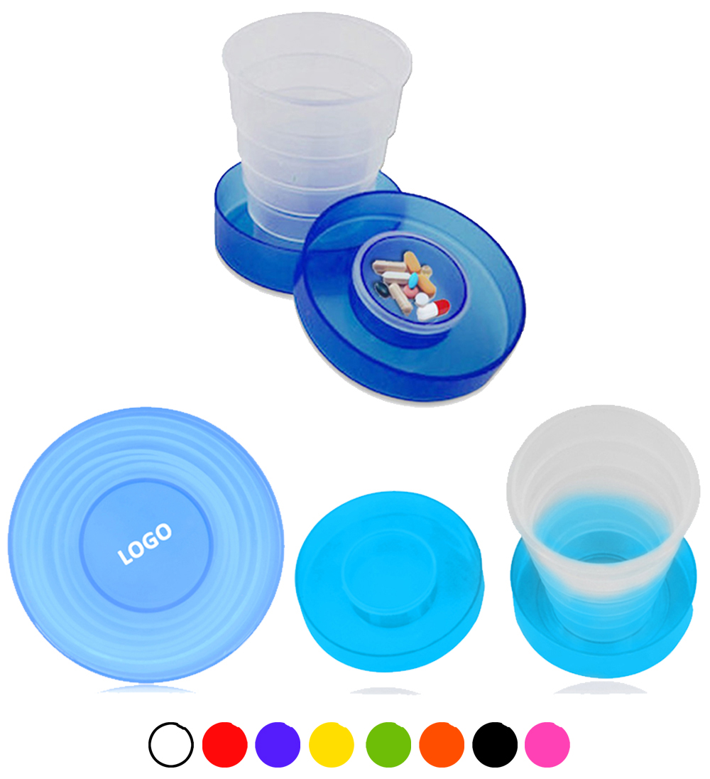 Collapsible Travel Cup Pill Holder 9