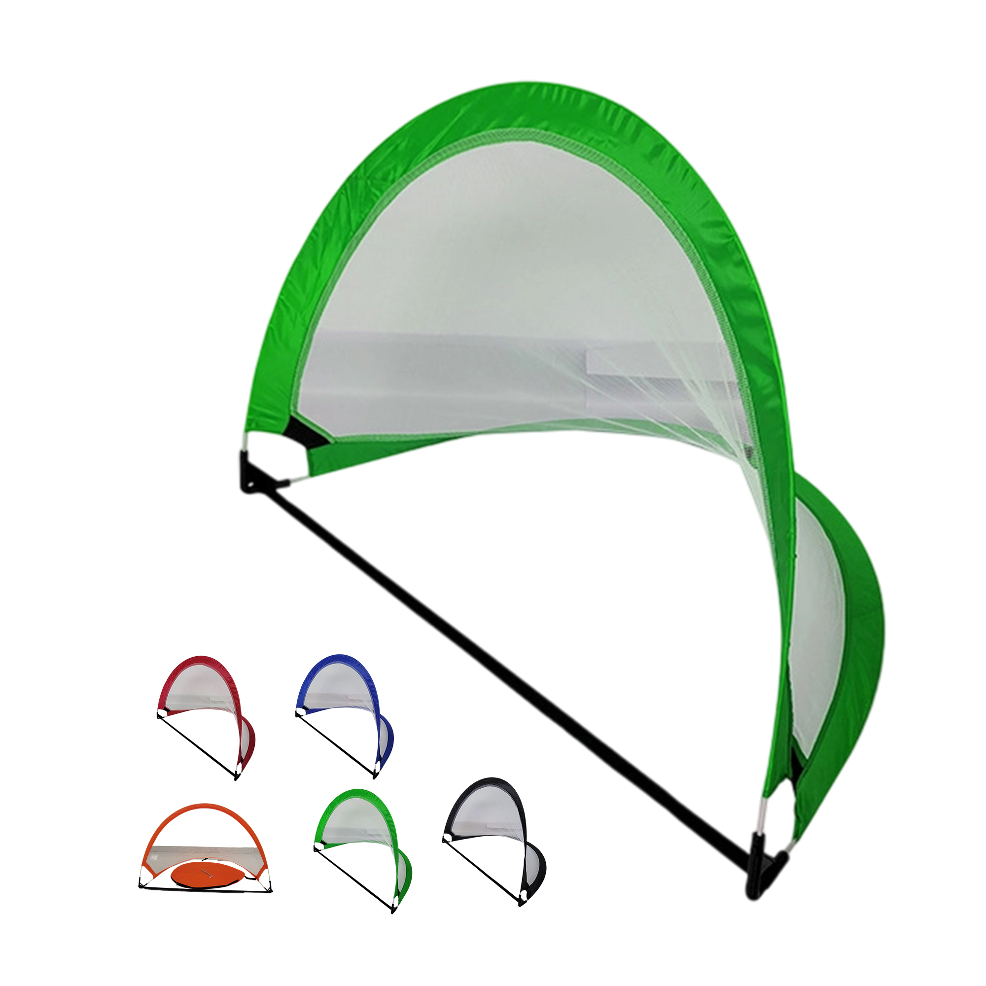 Nylon Fiberglass Pop Up Soccer Goal Net 47" 5