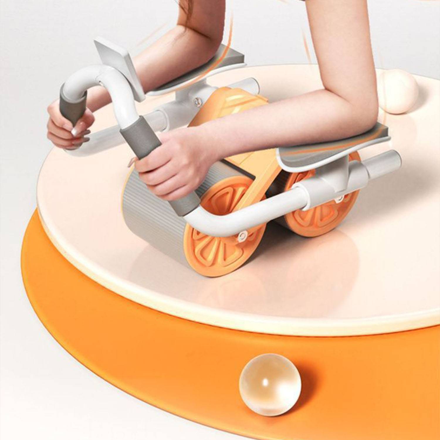 Stainless Steel Core Wheel Abdominal Machine 5