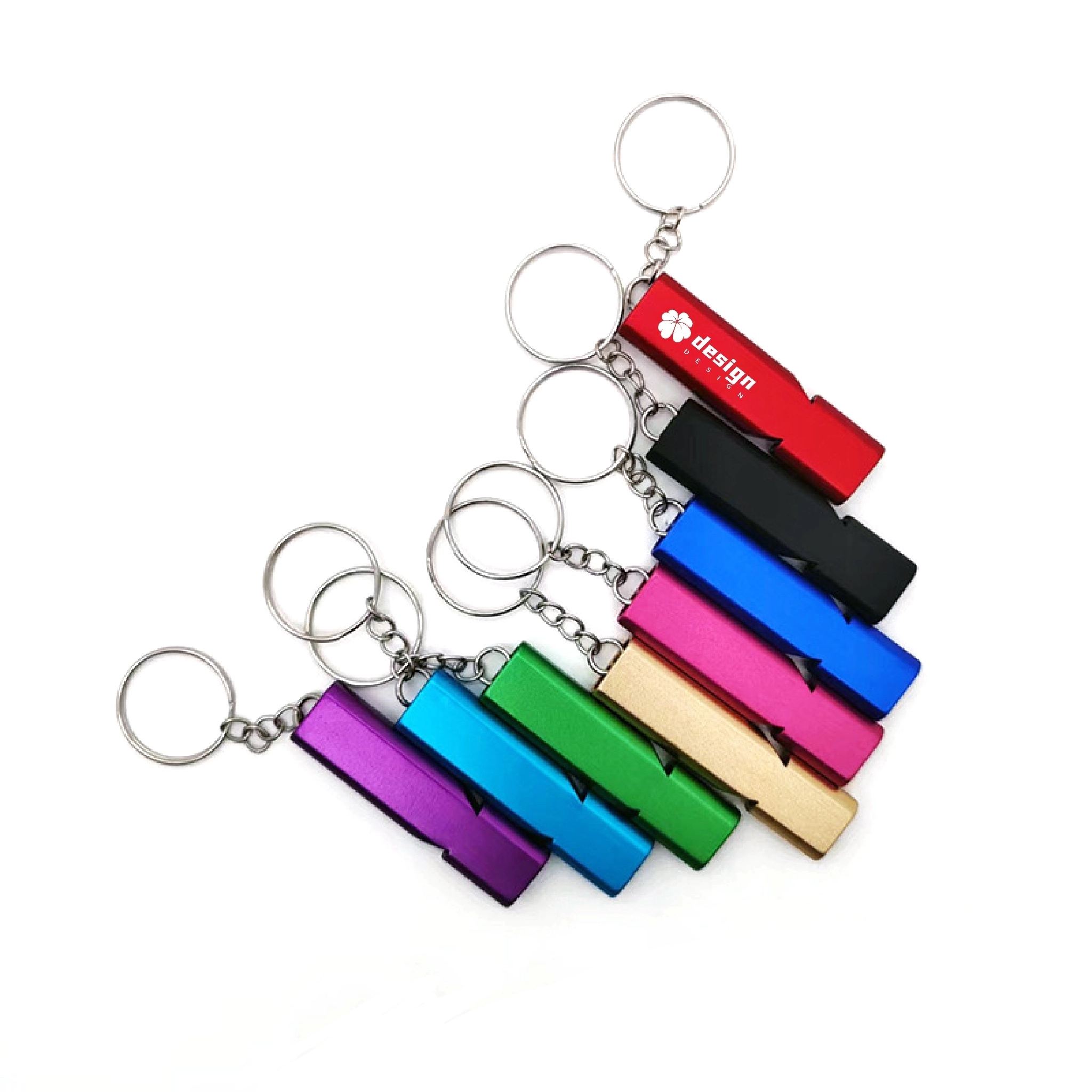 Safety Whistle WIith Keychain MOQ 50PCS 1