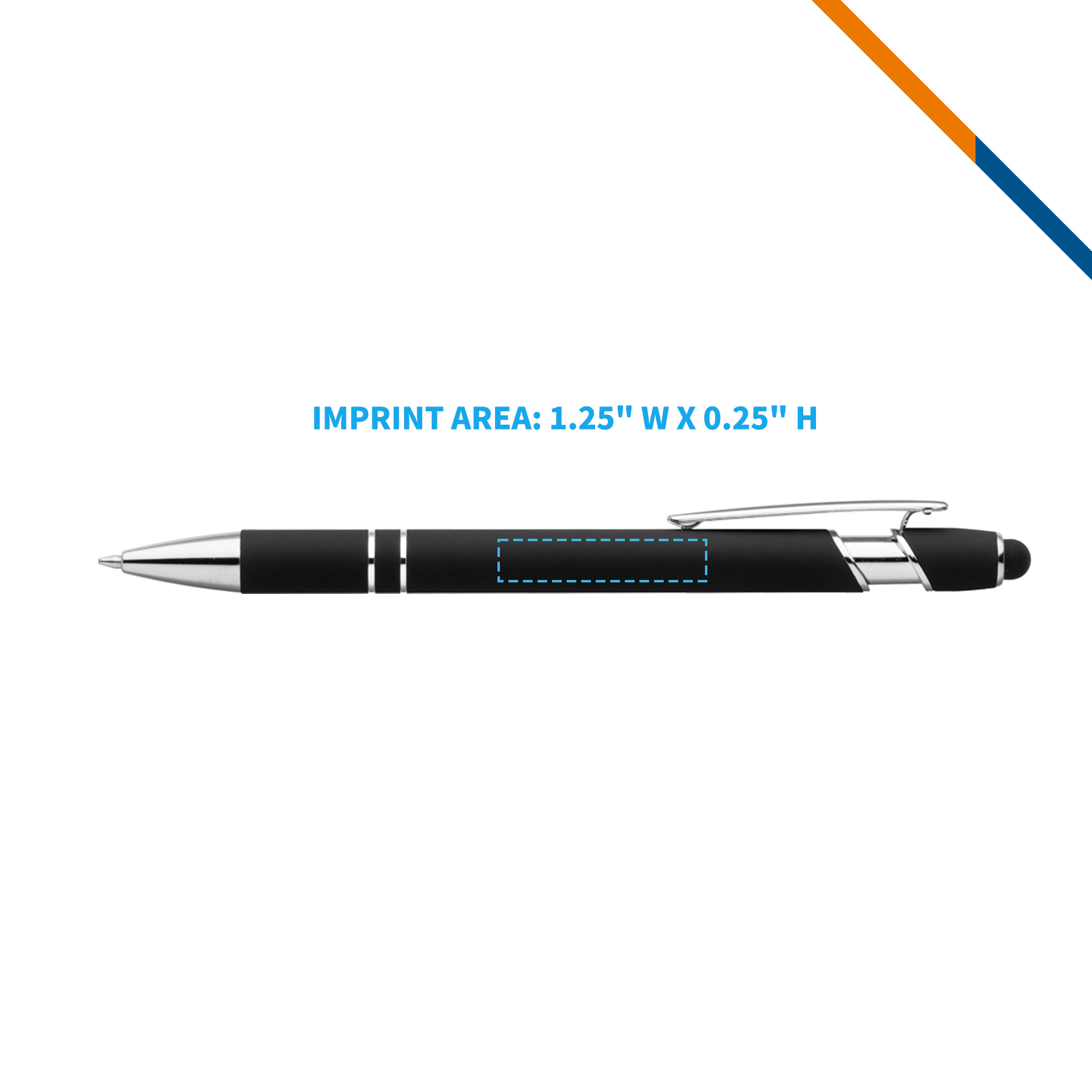 InkSwift Soft Touch Metal Stylus Ballpoint Pen 13