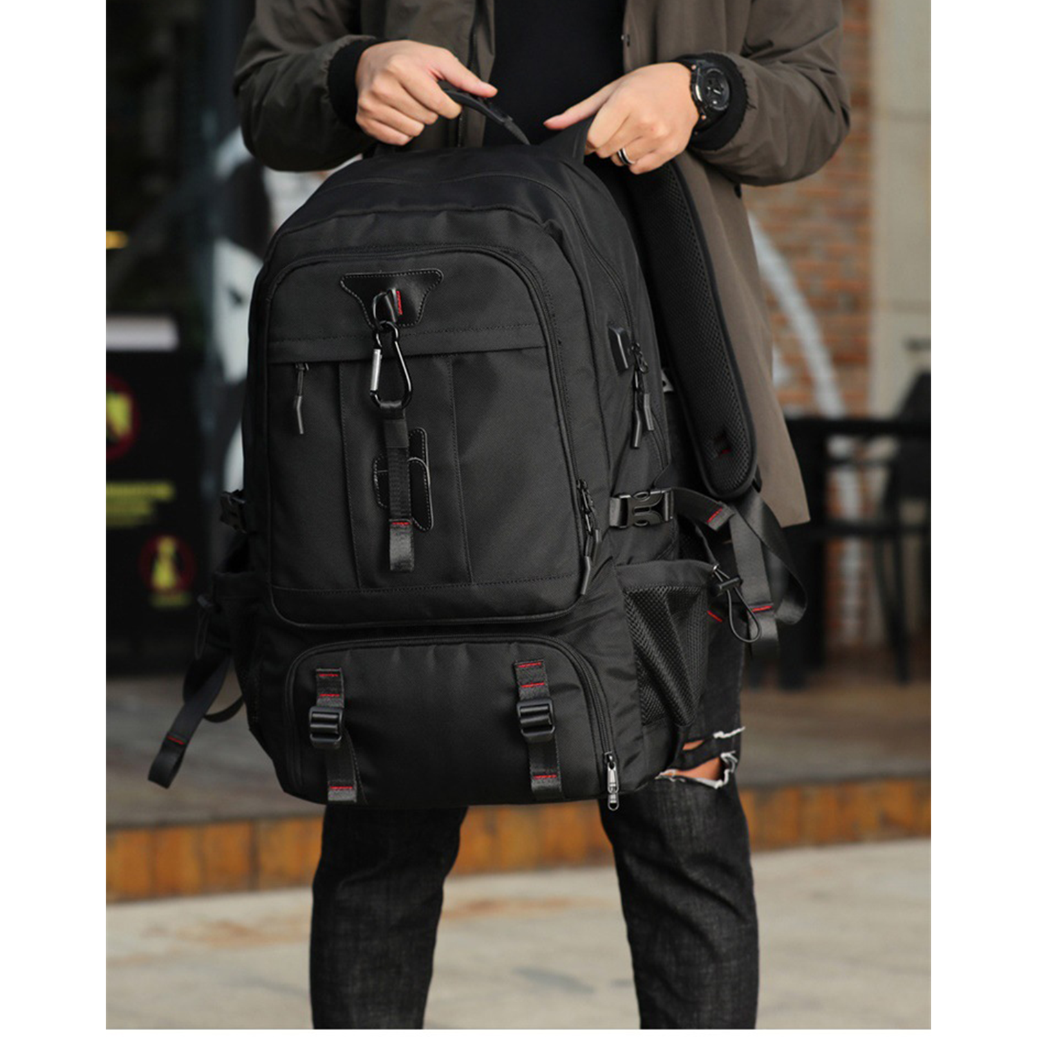 Travel Backpack Large Laptop Bags With USB Charging Port 4