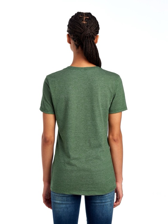 JERZEES Premium Blend Combed Ring-Spun Ladies' V-Neck T-Shirt 43