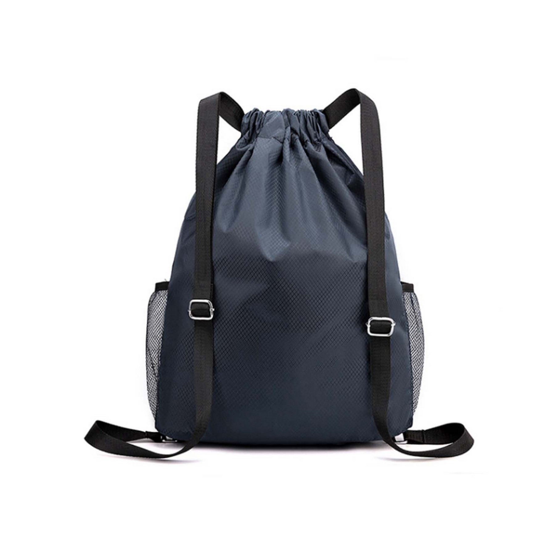 Waterproof Drawstring Backpack With Side Pockets (Custom) 7