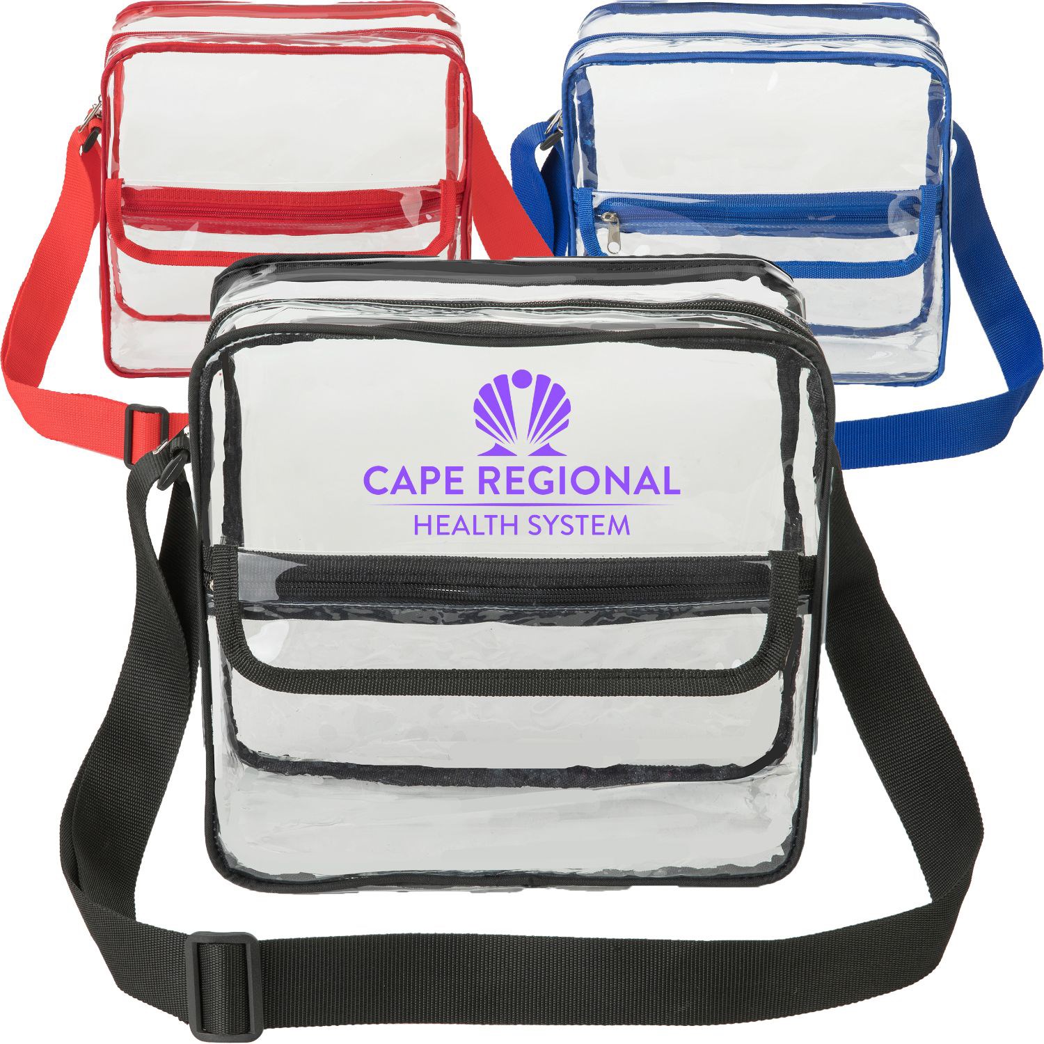 Fashion Clear Purse Handbag PVC Transparent Crossbody Bag 3