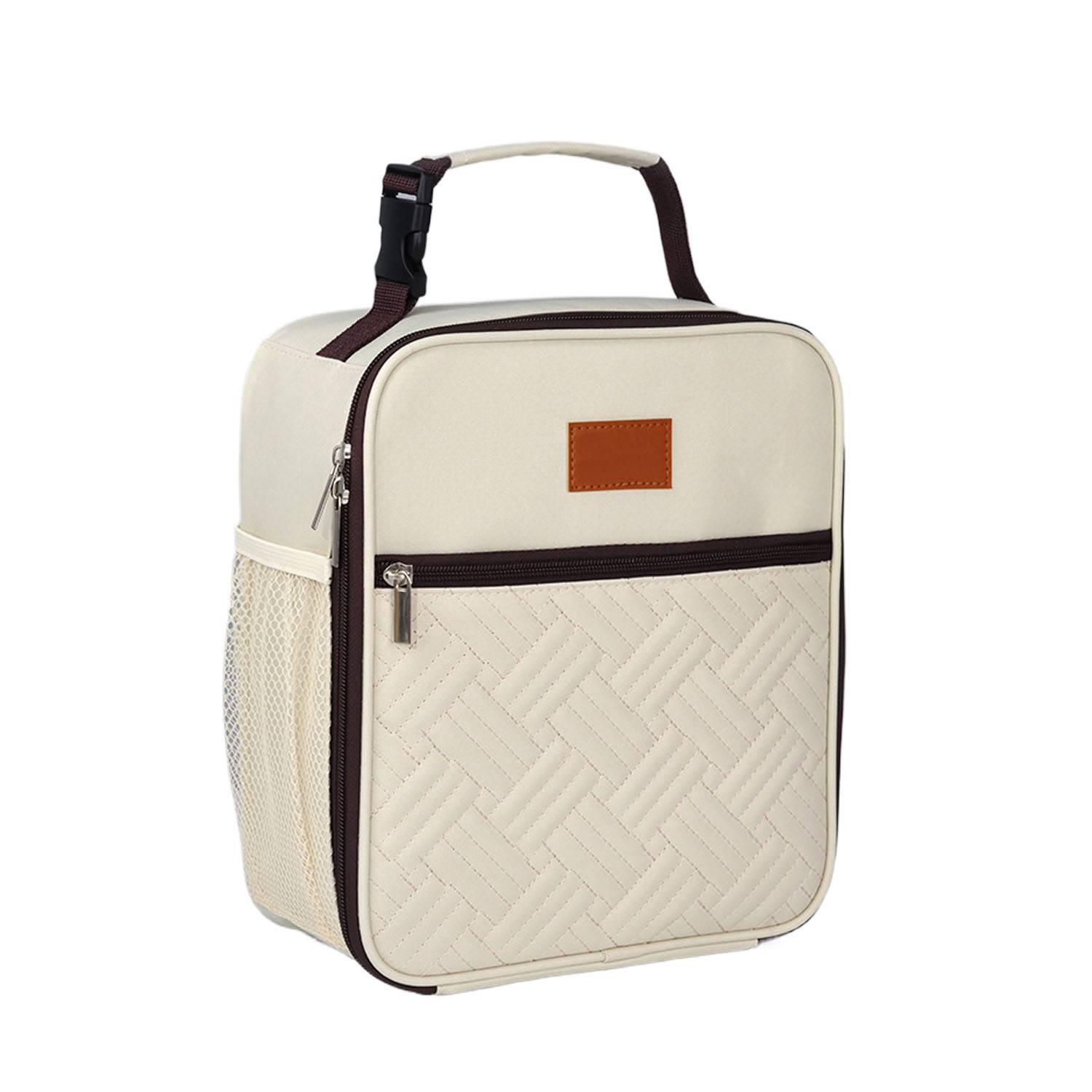 Waterproof Portable Insulated Lunch Bag Multiple Pockets 2