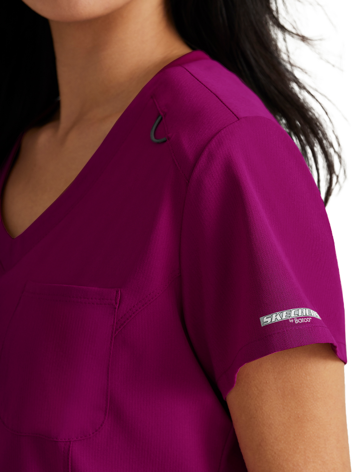 Skechers - Women's One-Pocket V-Neck Dignity Tuck-In Scrub Top 32