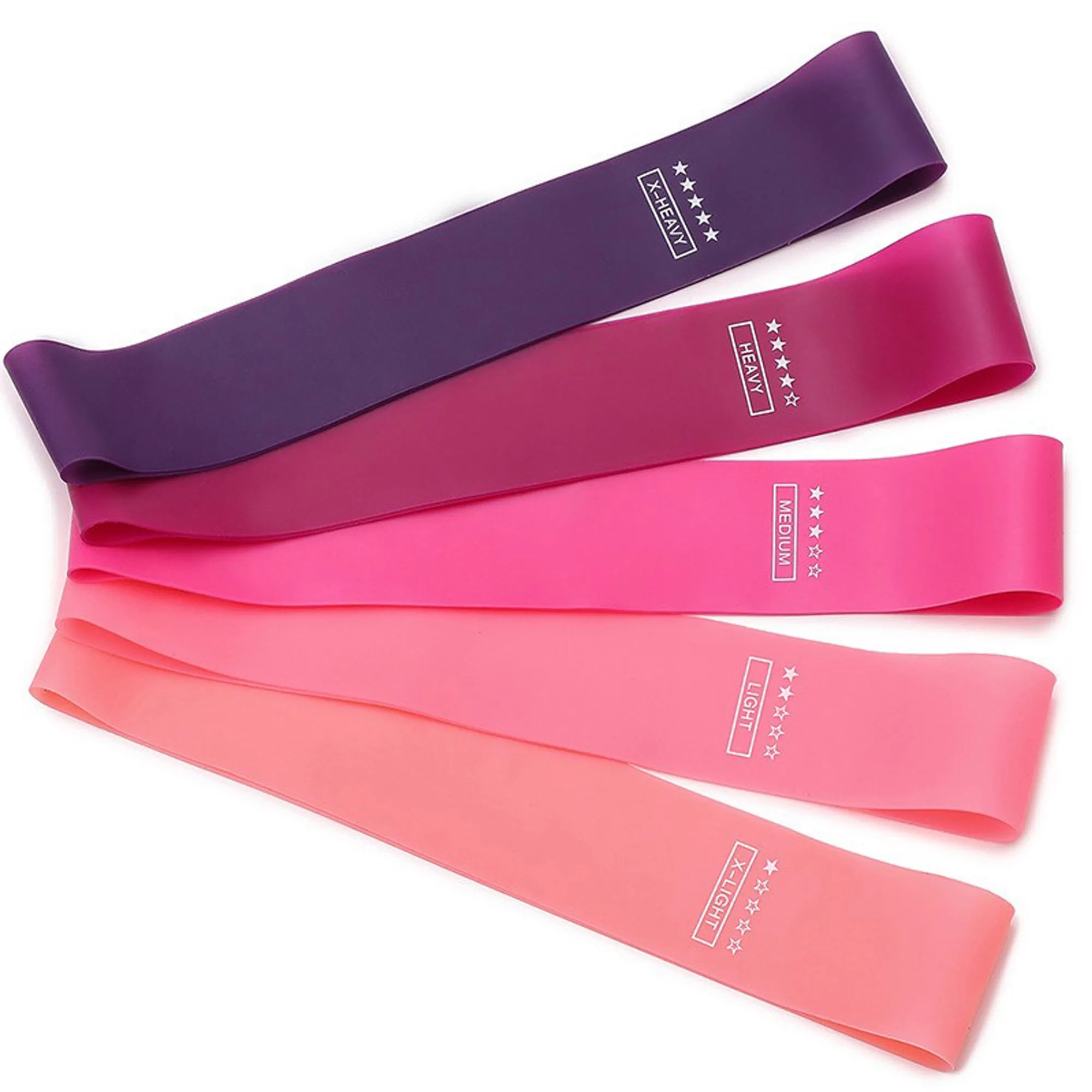 Set Yoga Resistance Bands MOQ50 5