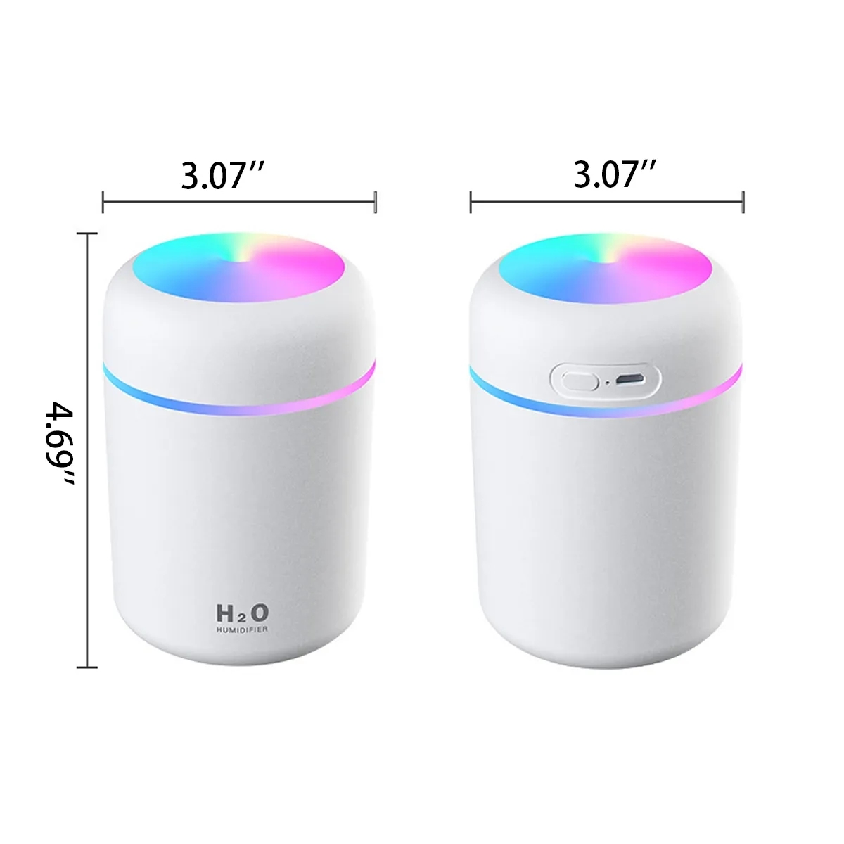 Portable USB Vaporizer with Night Light Desktop Humidifier 4