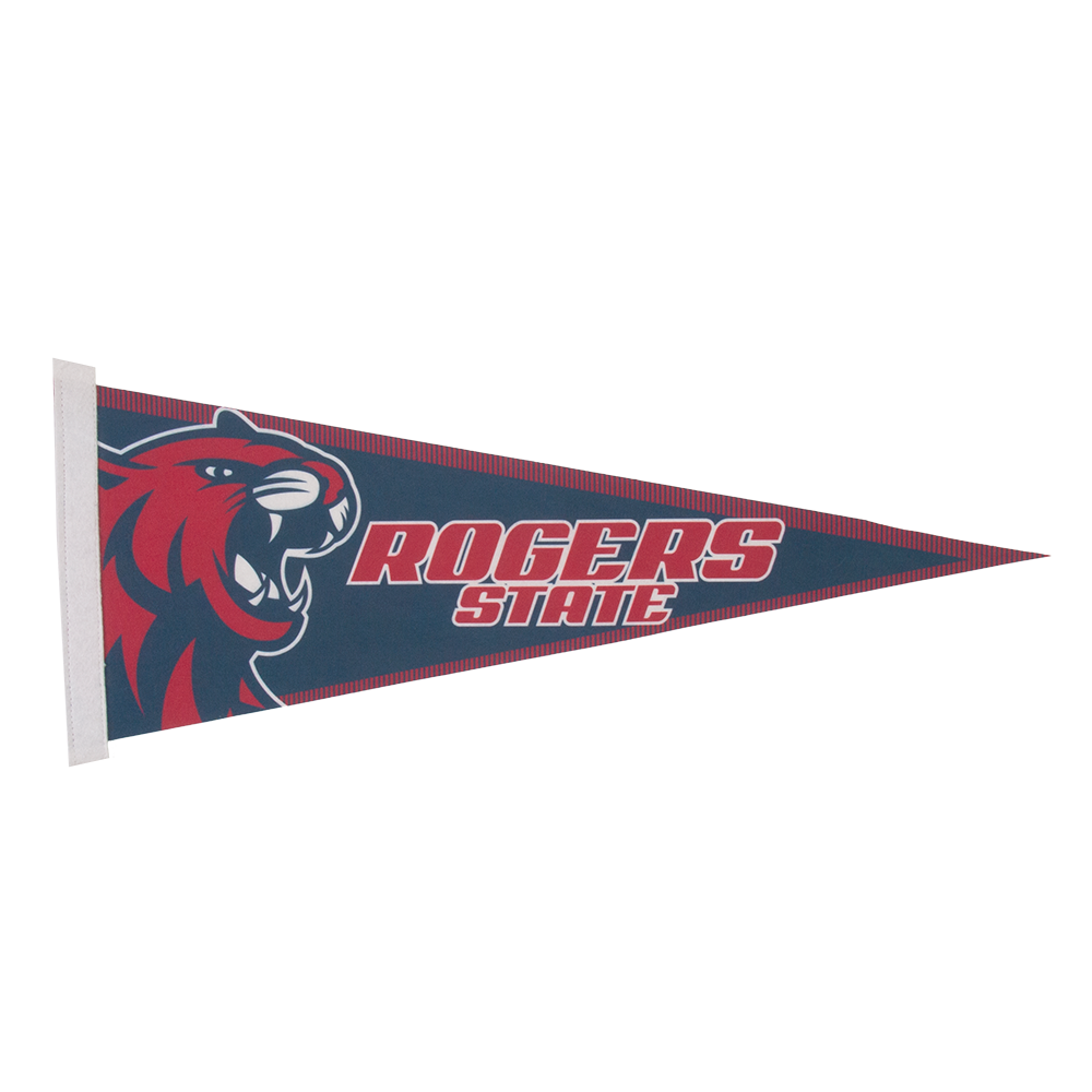 9" x 24" Full Color Felt Pennant 30