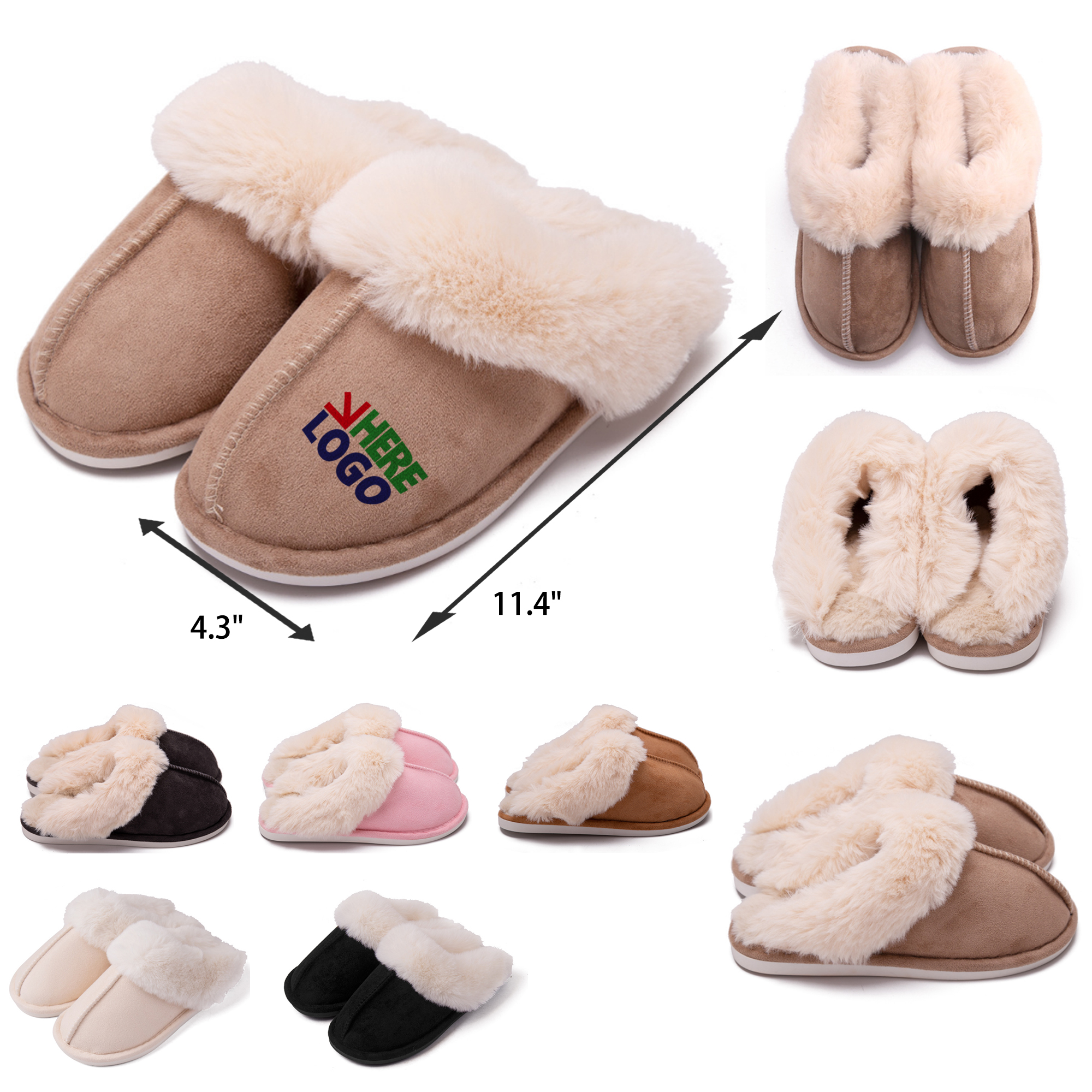 Soft Home Warm Plush Slippers 5