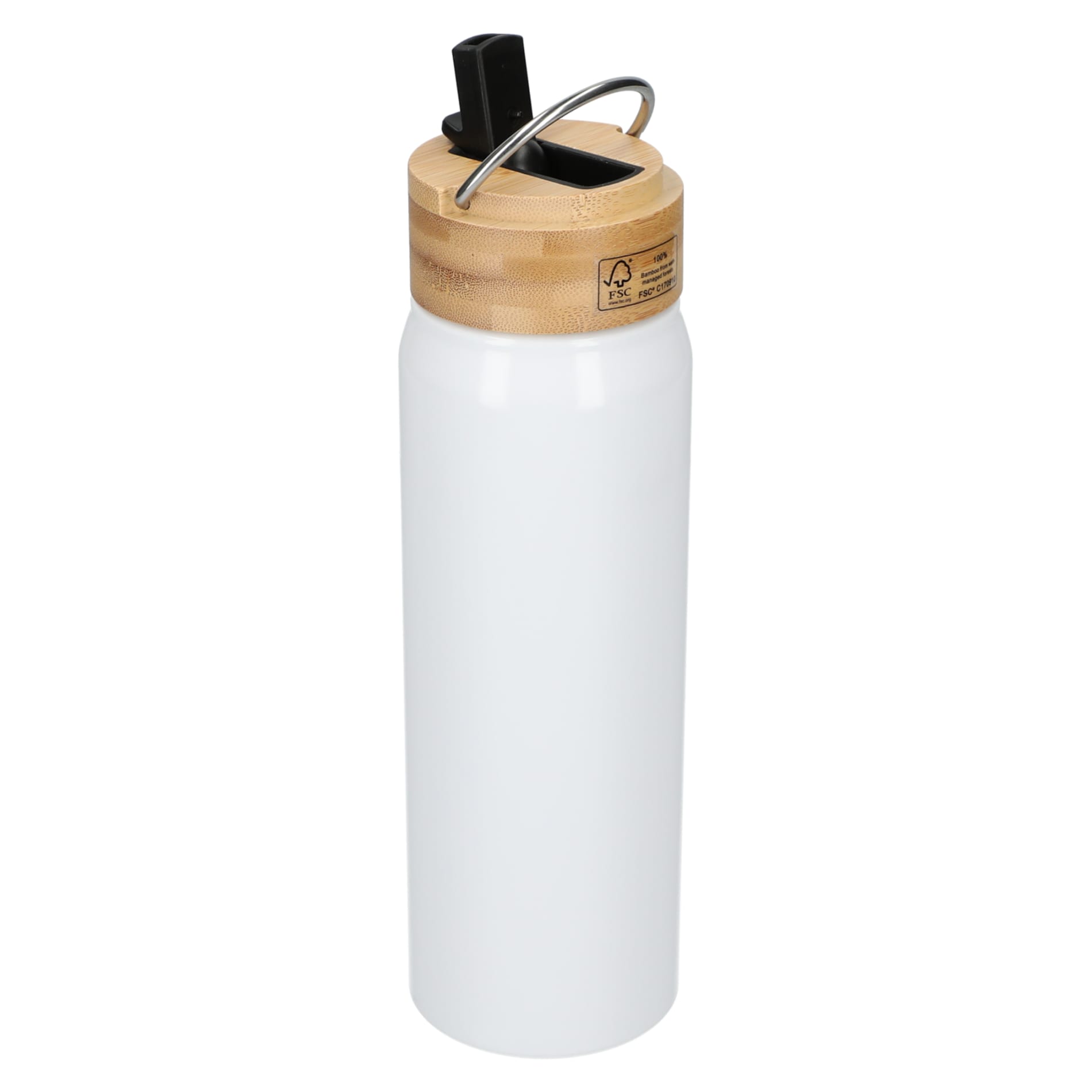 Billy 26oz Aluminum Bottle w/ FSC® Bamboo Lid 41