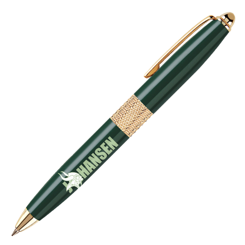 Athena Heavyweight Pen with Gold Accents 2