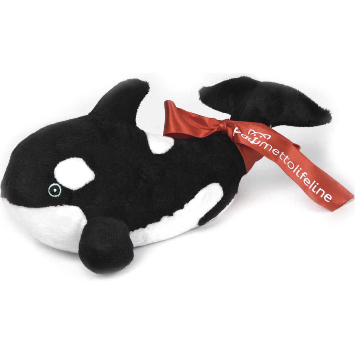 8" Aquatic Beanie Whale Orca 3