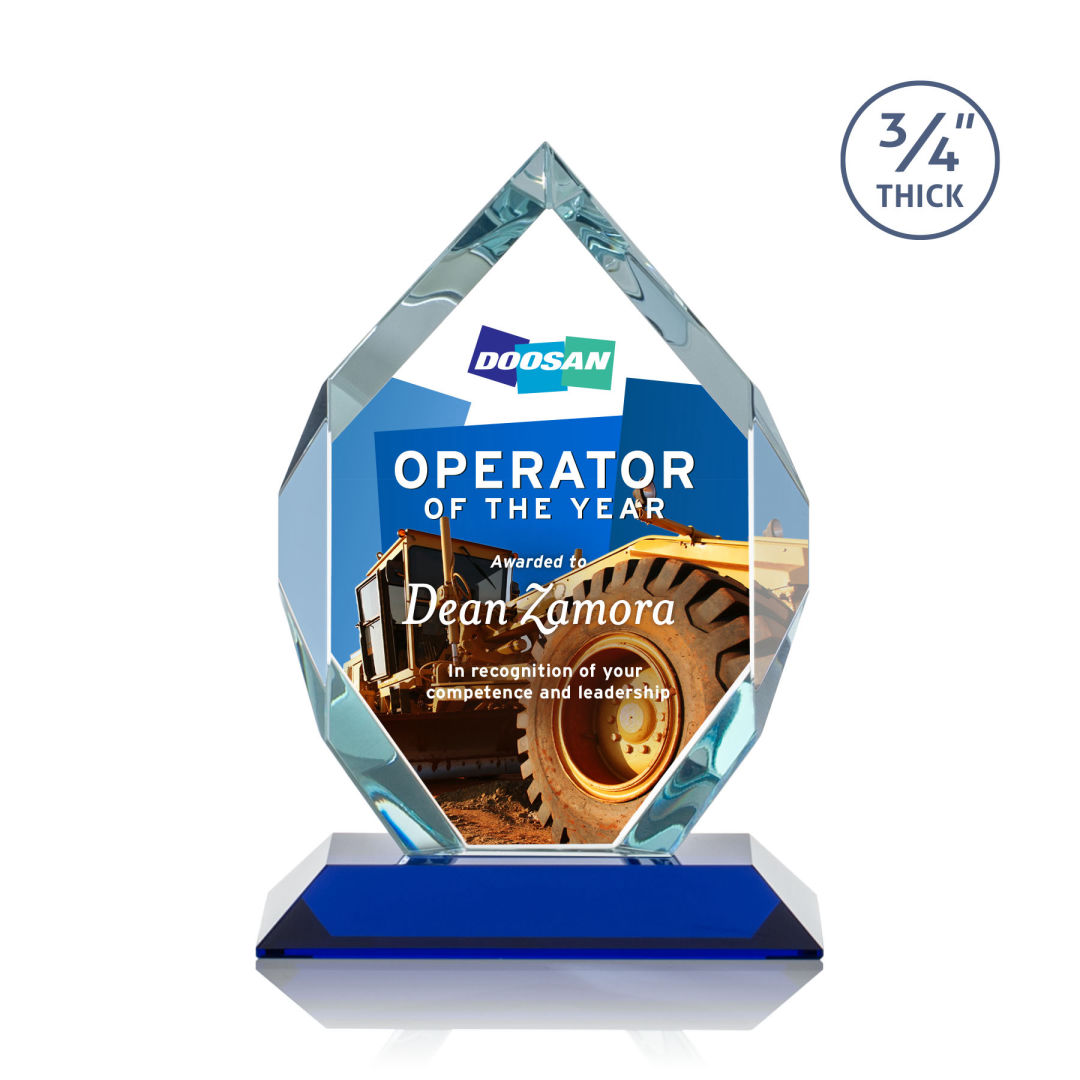 Royal Diamond VividPrint™ Award - Blue 6
