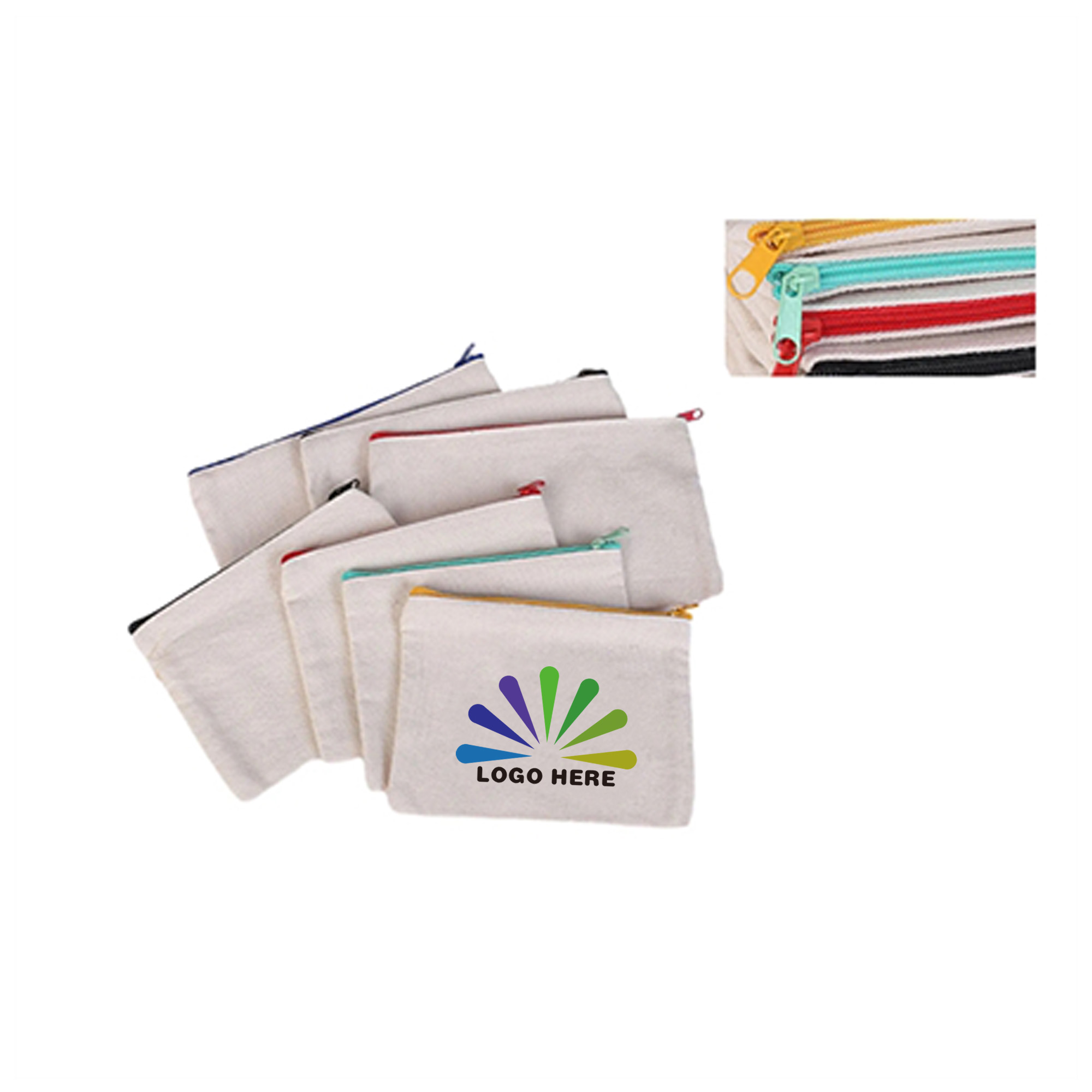 DIY Zippered Canvas Pencil Case 2