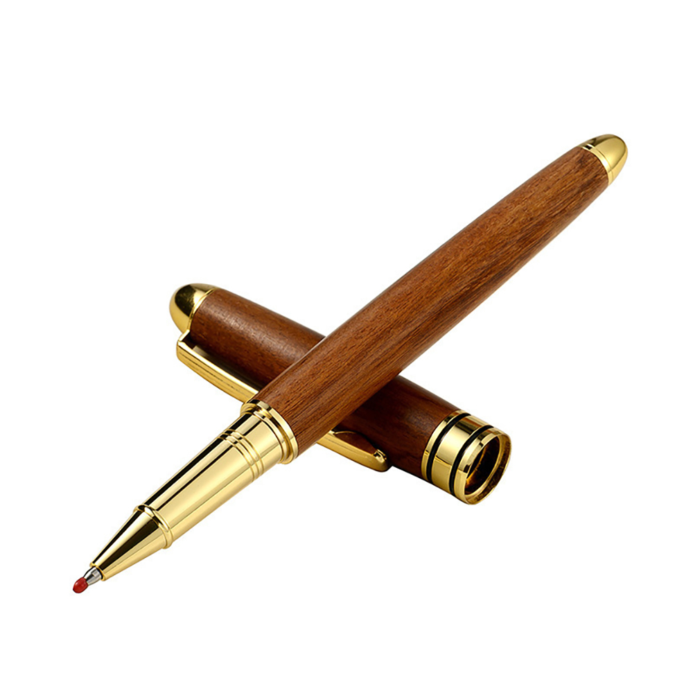 Wood Metal Ballpoint Pen 2