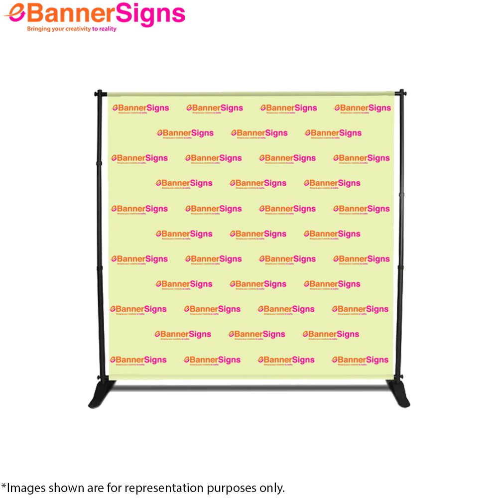 Step & Repeat Adjustable Banner Stands (Graphics + Hardware) 2
