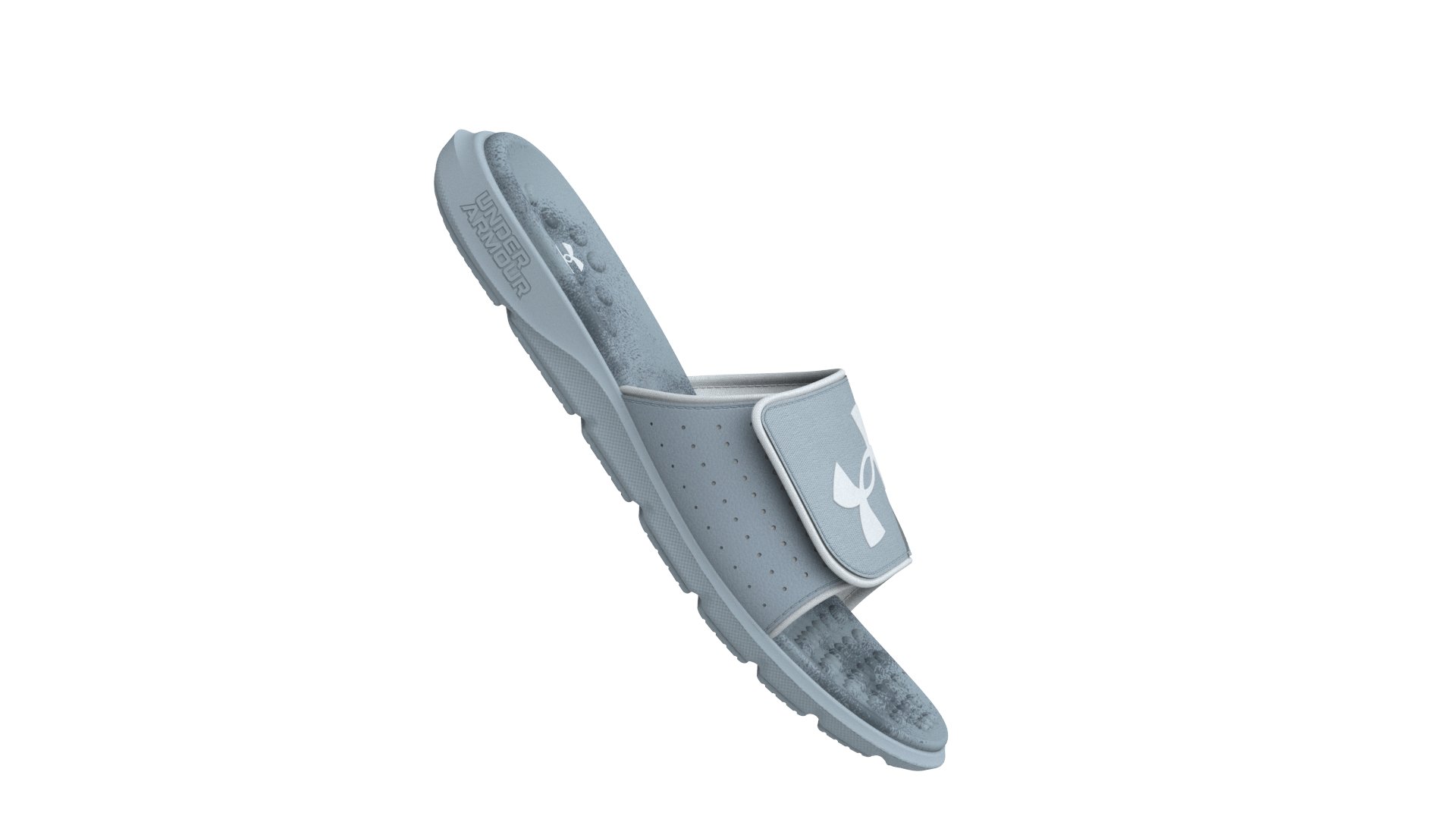 UA Ignite Pro Graphic Footbed Men's Slides 12