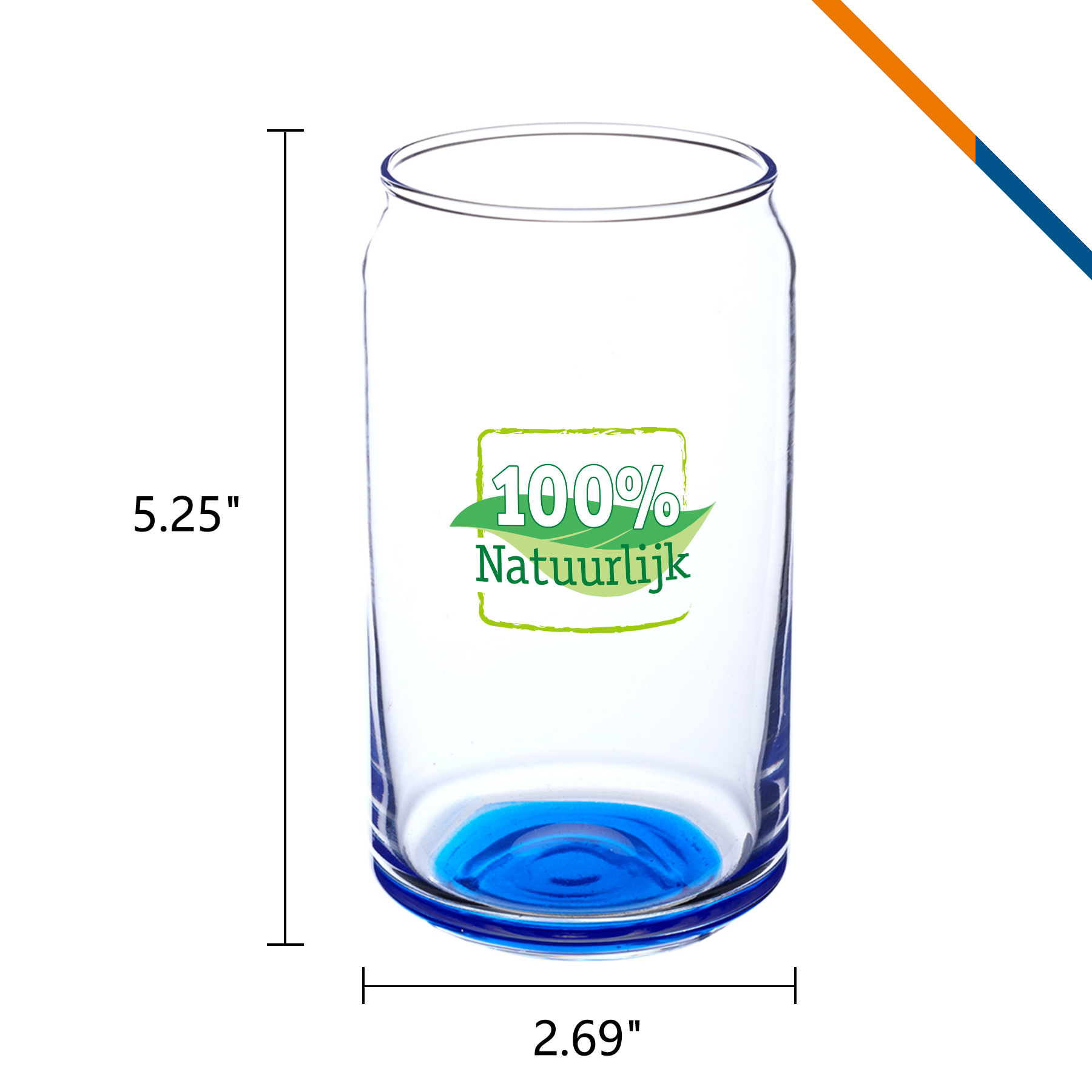 Harlan Can Shaped Beer Glasses 2