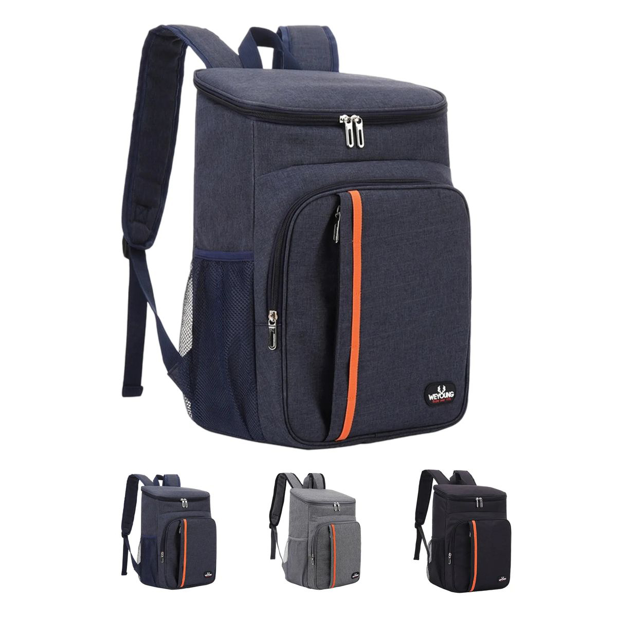 Backpack Cooler with Front and Mesh Pockets 3