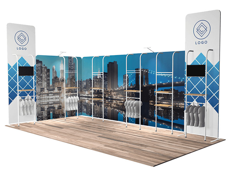 Quick N Fit Trade Show Display Booth 1220