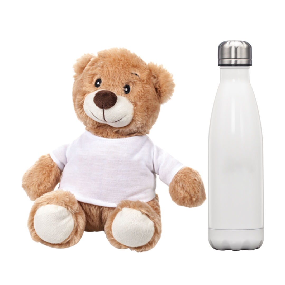 Chester Teddy Bear/Bottle Gift Set 7
