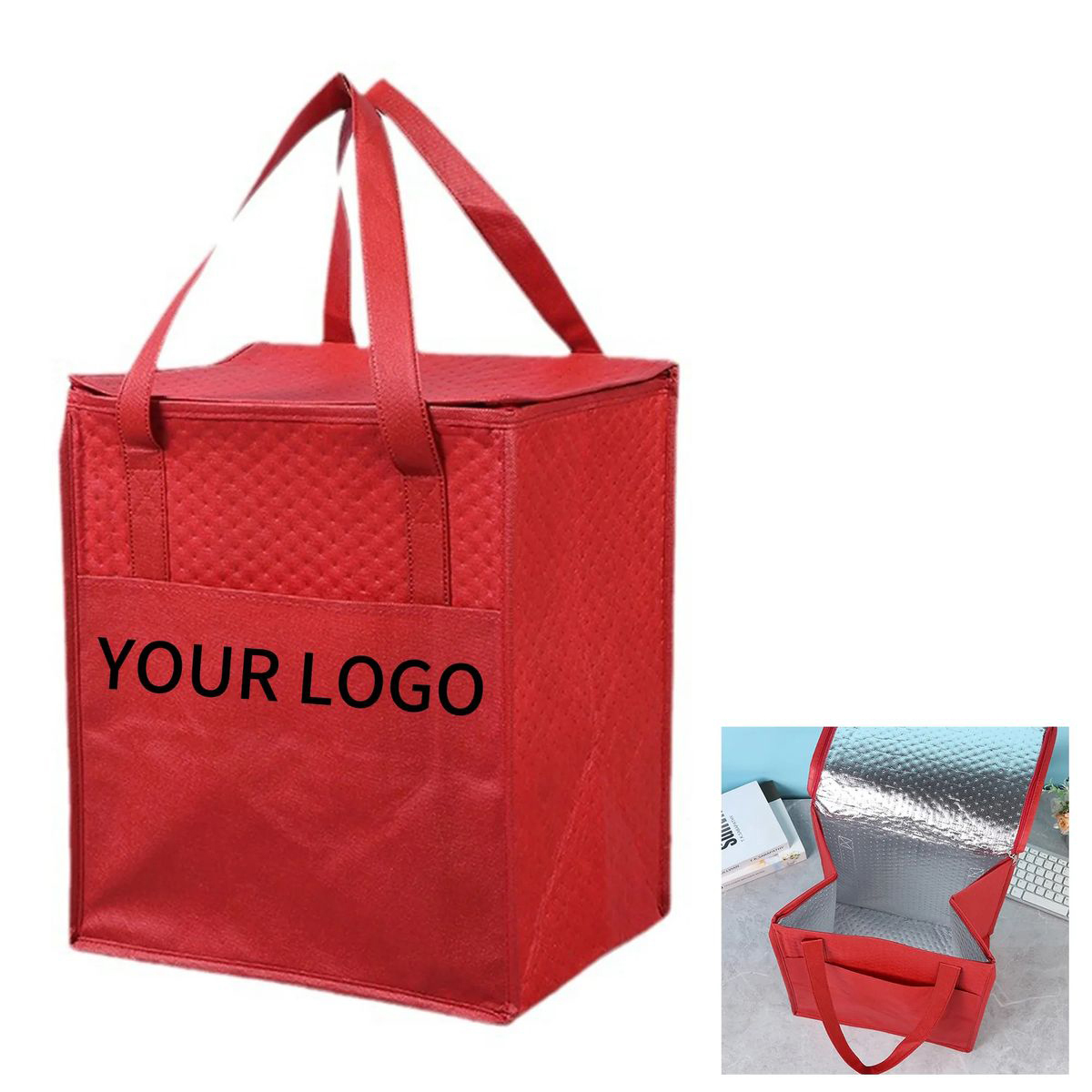 Durable Insulated Lunch Bag For Travel Use 2