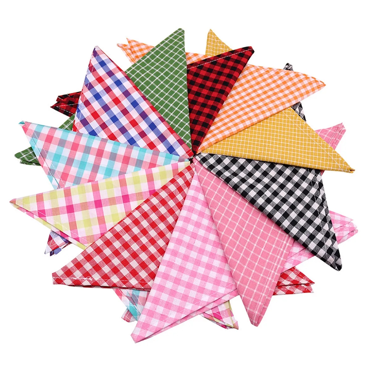Pets Cotton Tringle Bandana Puppy Bib Scarf Kerchief 5