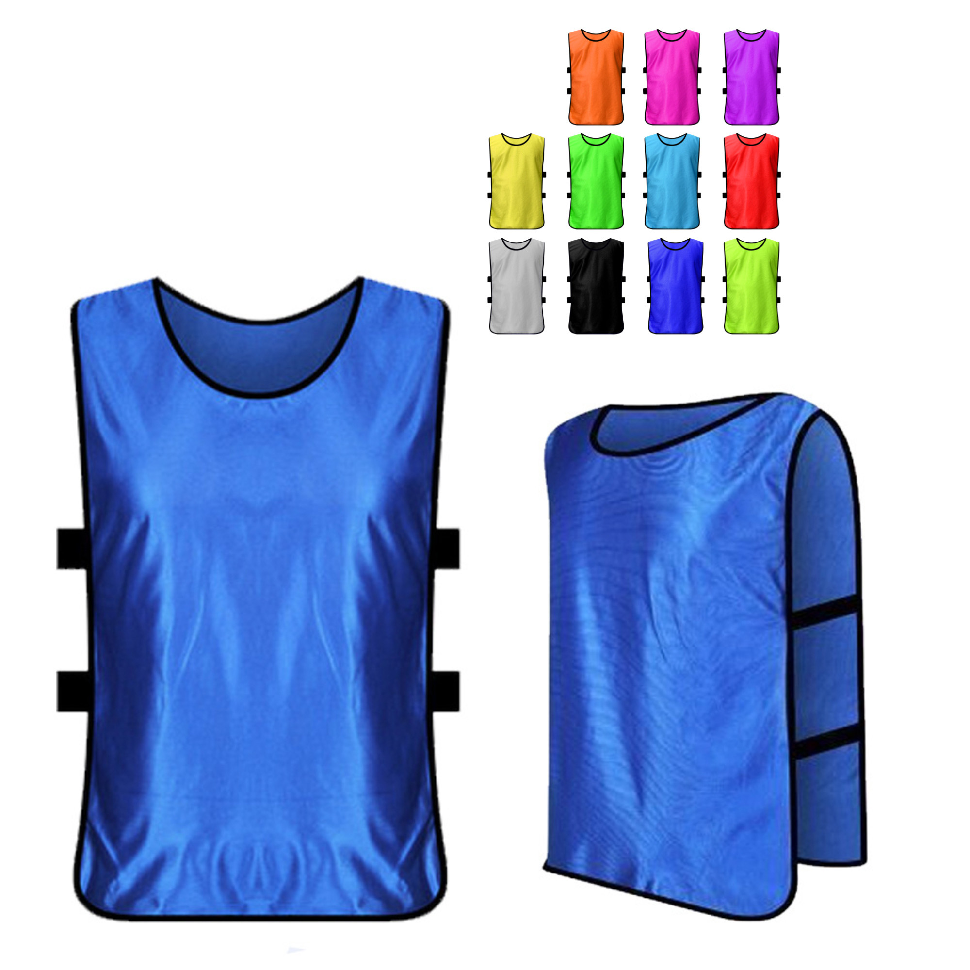 Soccer Scrimmage Vest Practice Training Waistcoat 1