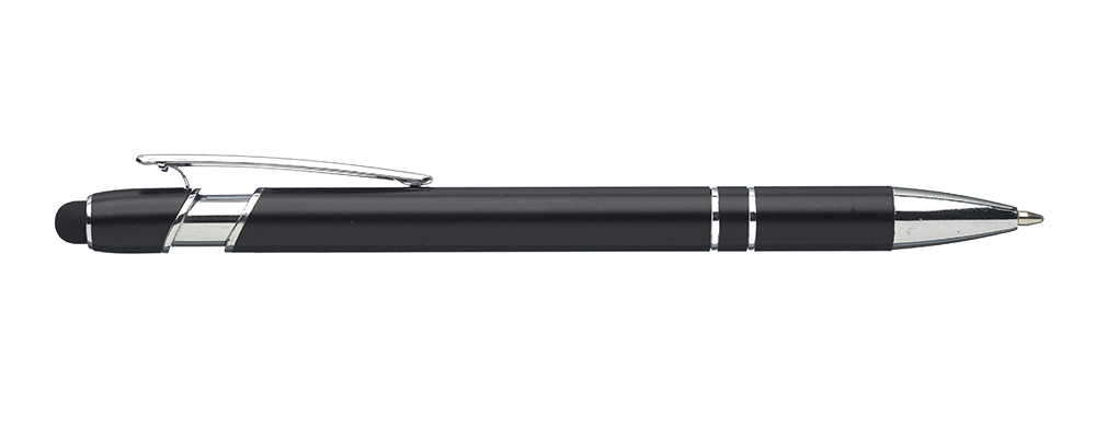 Sleek Metal Stylus Pen with Chrome Trim 3