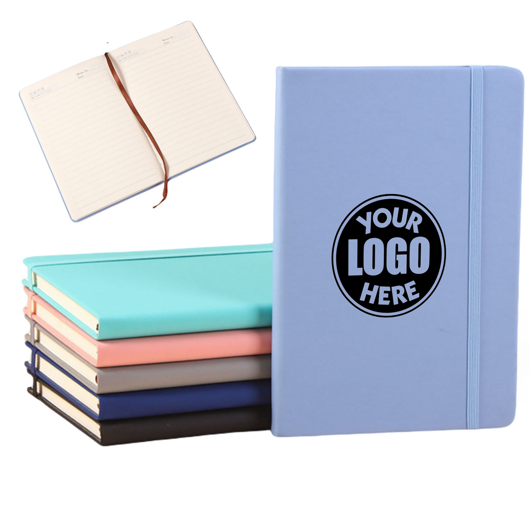 A5 PU Leather-bound Hardcover Notebook 2