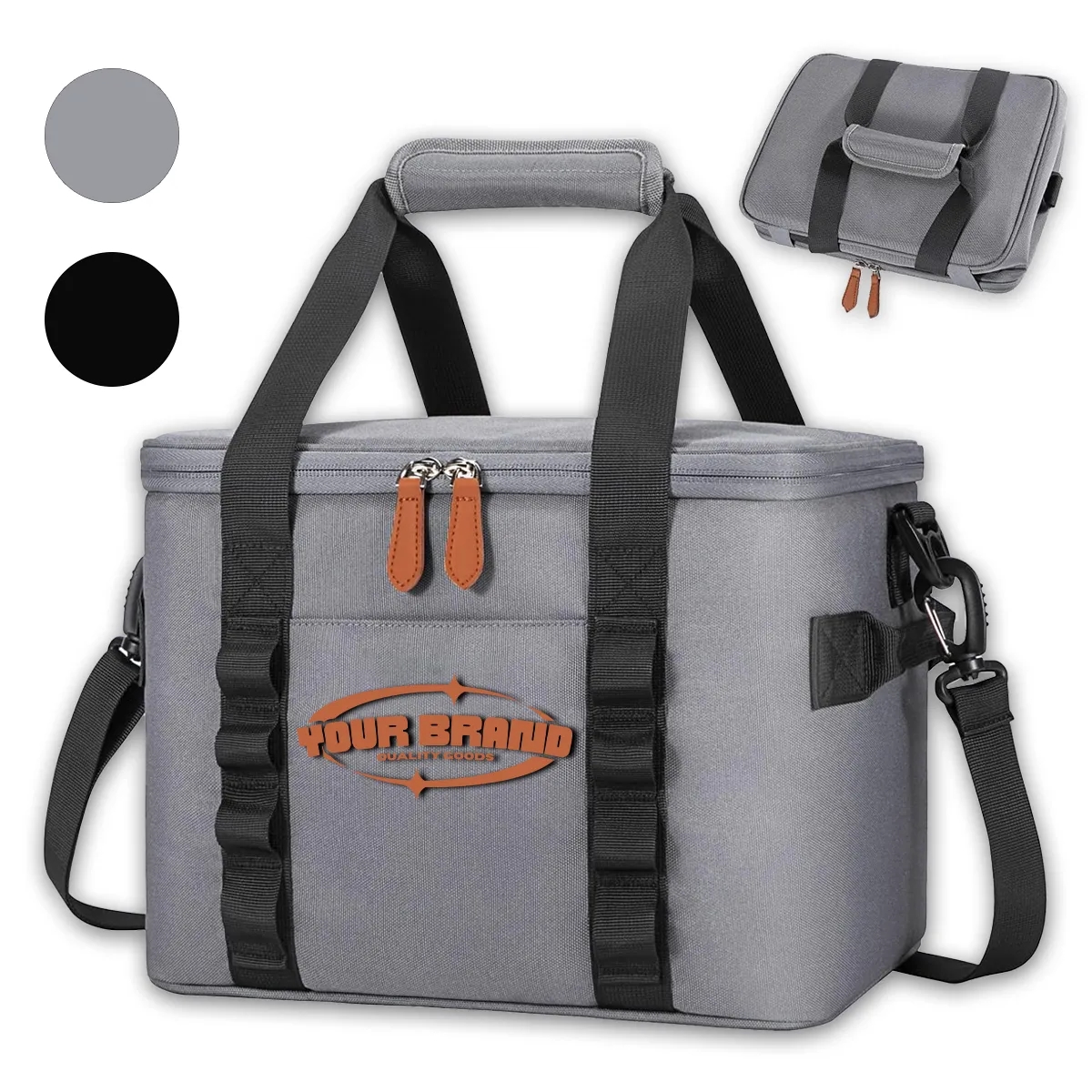 17L Custom 24 Can Insulated Leakproof Soft Sided Cooler 6