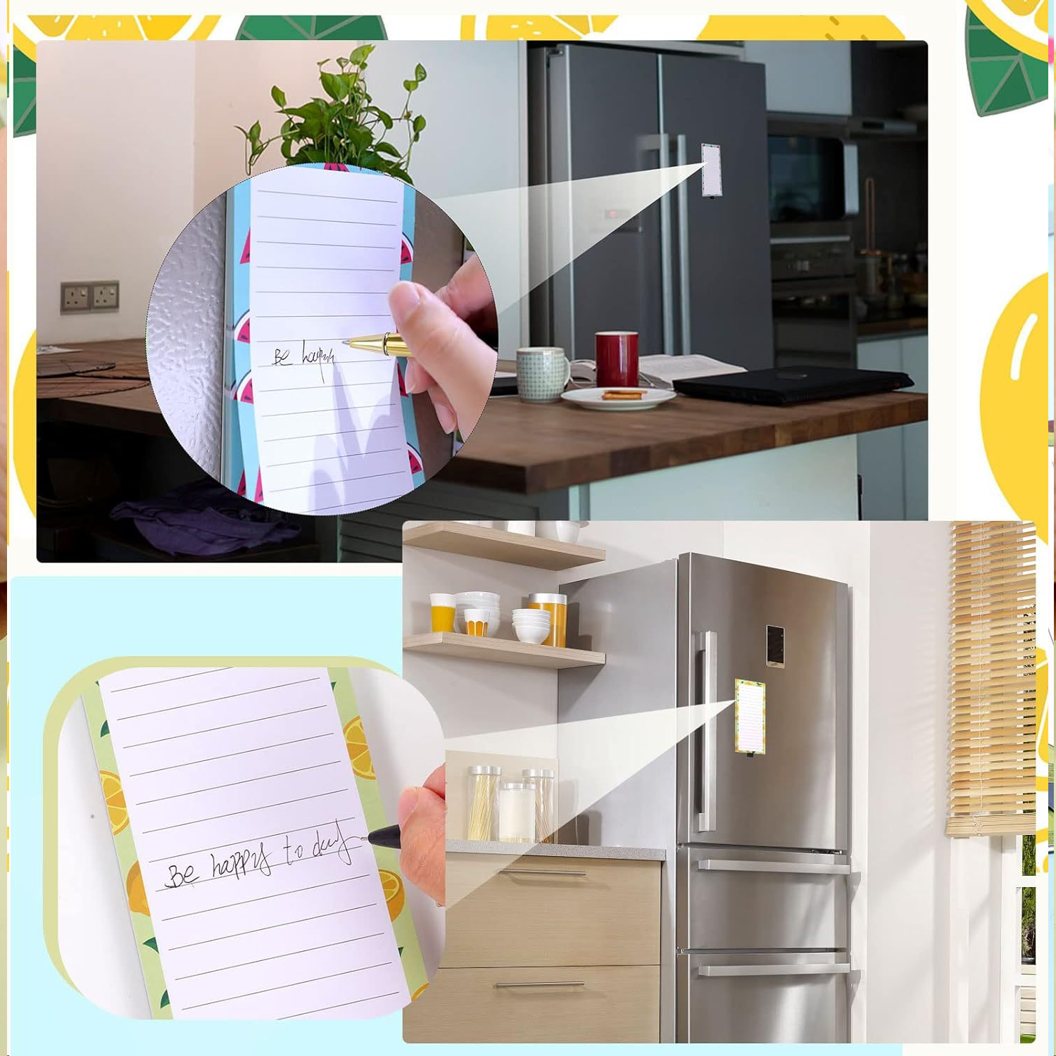 Magnetic Refrigerator Sticky Notes 5