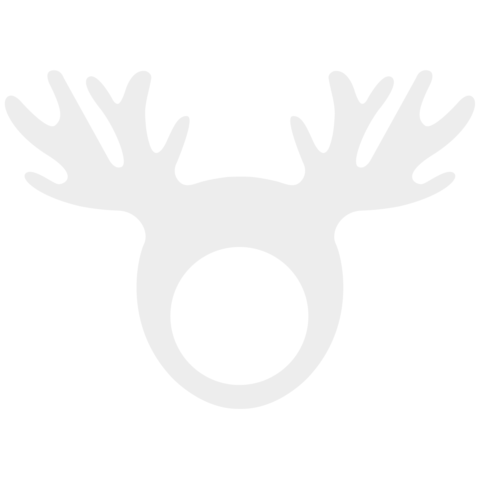 Reindeer Antlers Large Pullover 13