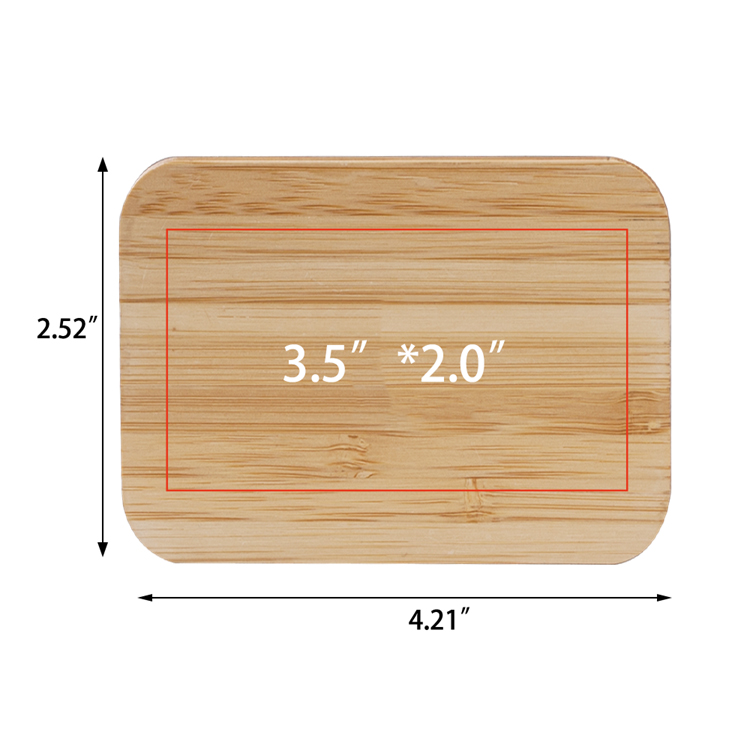 EchoPower Eco-Friendly Bluetooth Speaker and Wireless Charger with Bamboo Top 4