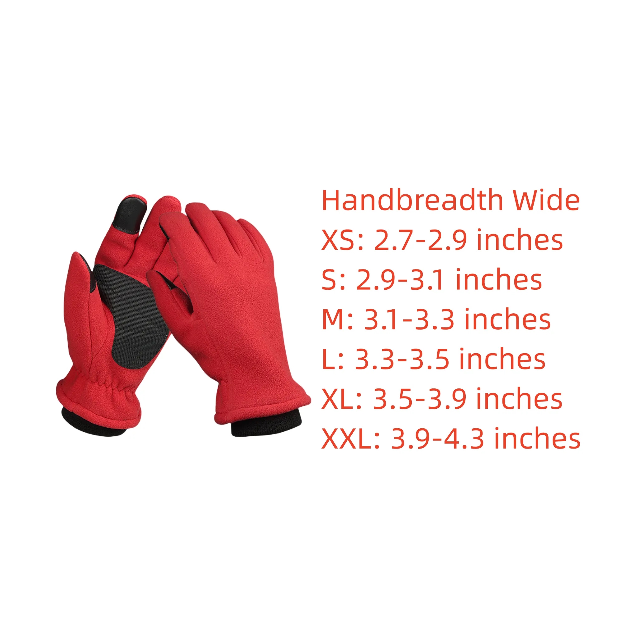 Stay Warm Autumn Winter Polar Fleece Gloves 10