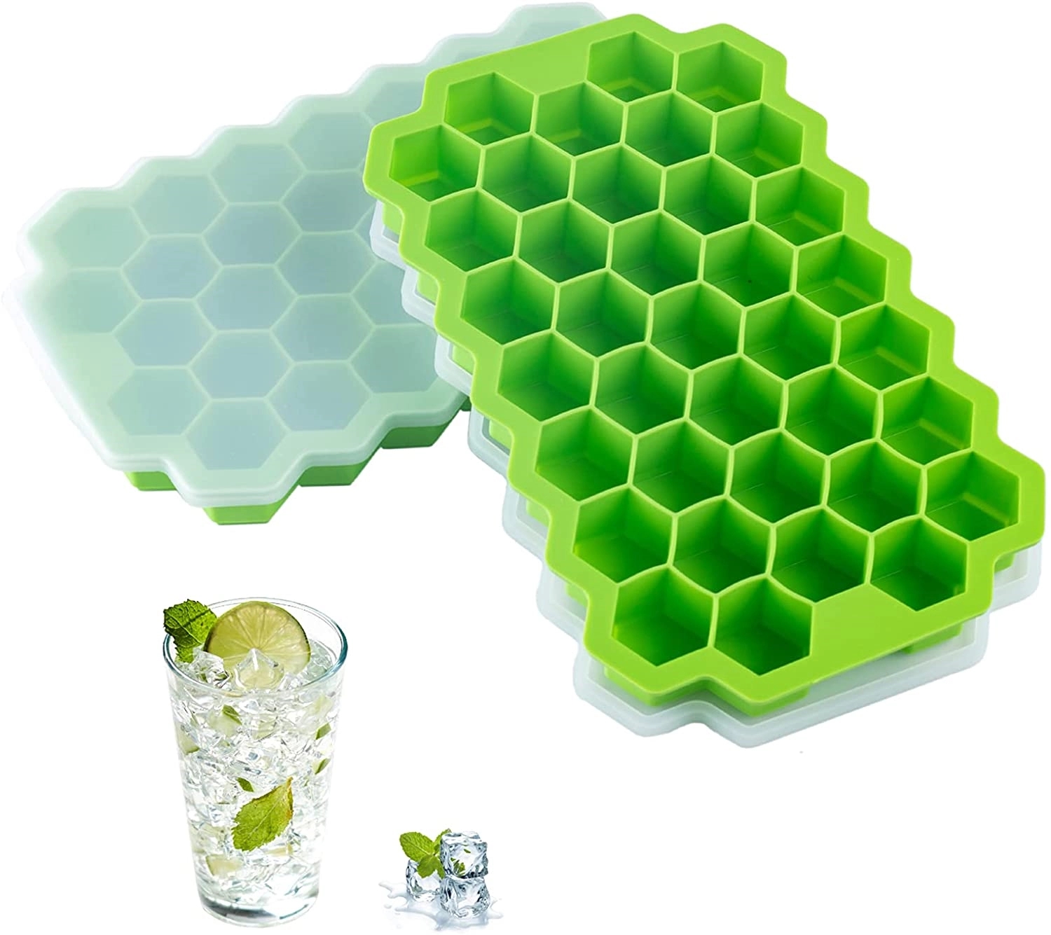 Honeycomb Silicone Ice Mould 4