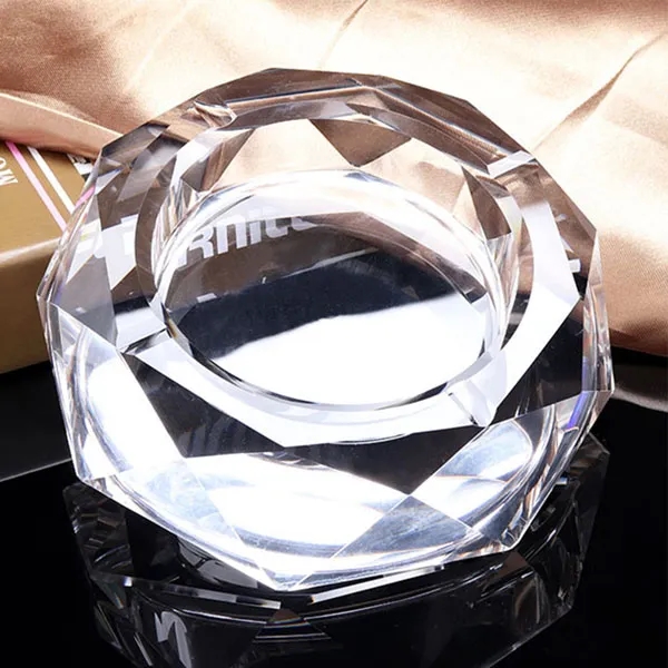 Luxury Crystal Octagon Ashtray 4