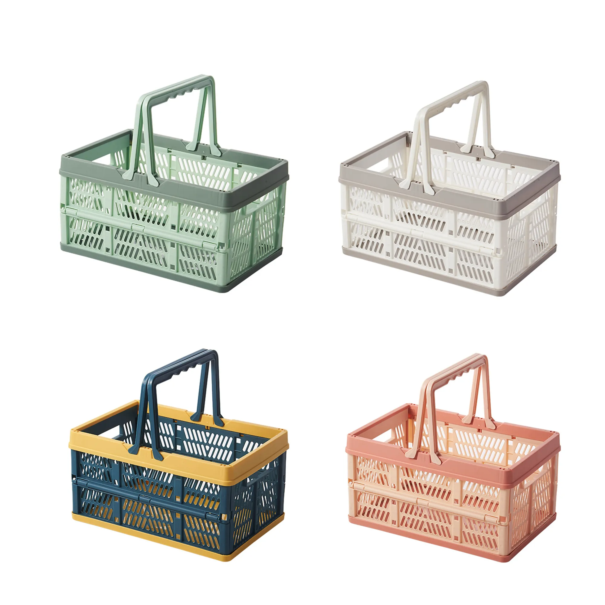 Plastic Collapsible Foldable Shipping Basket 1
