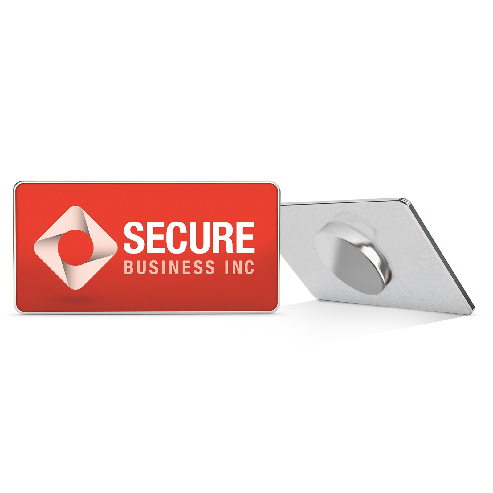 Stock Rectangle Magnetic Pin 3