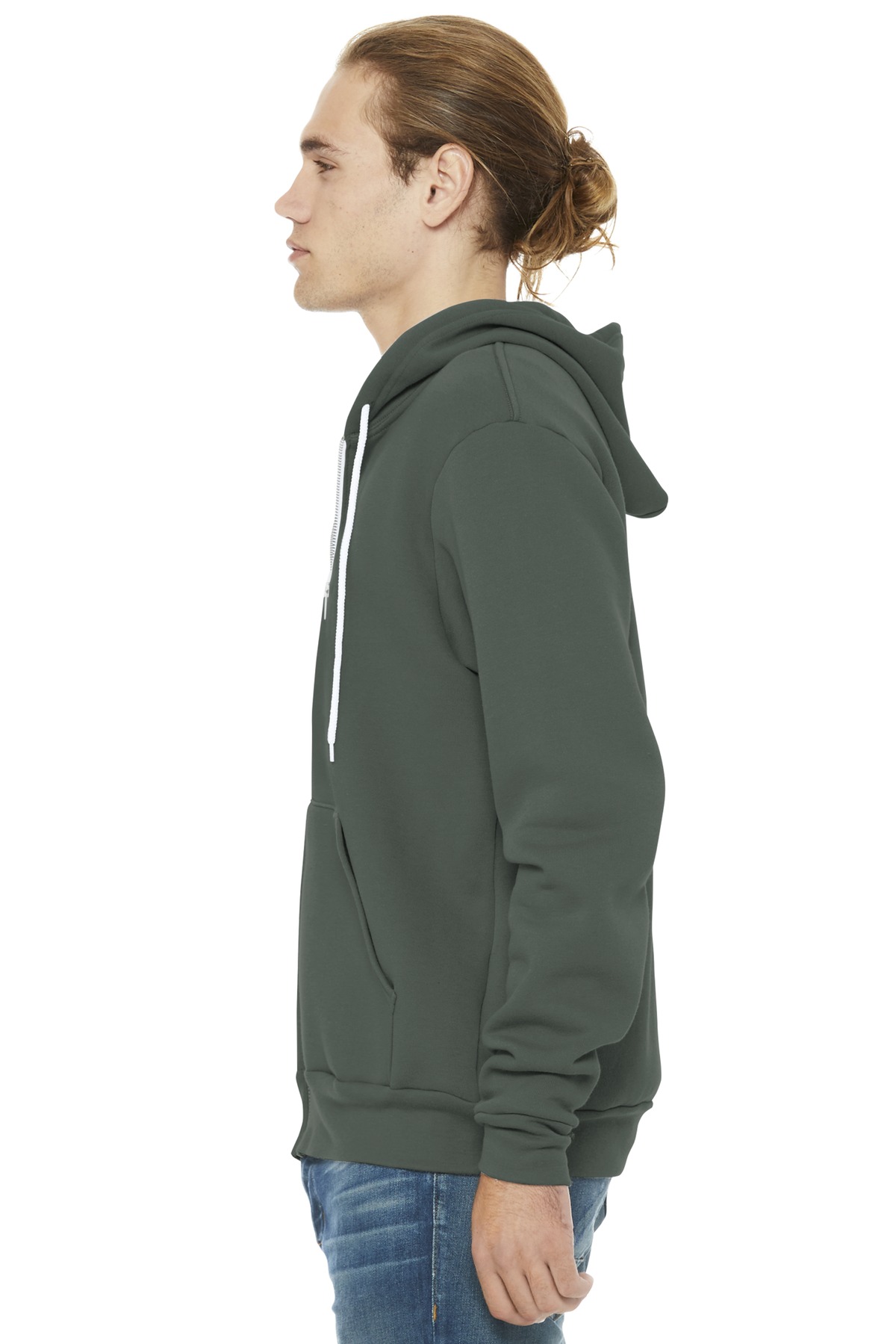 BELLA+CANVAS® Unisex Sponge Fleece Full-Zip Hoodie 39