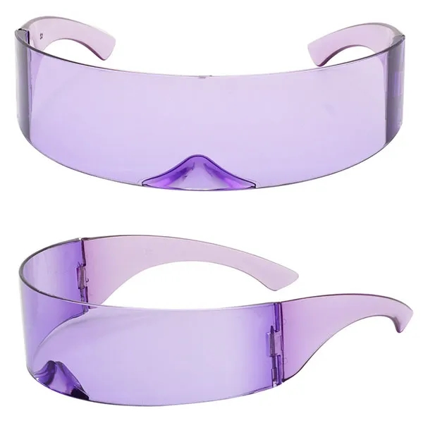 Futuristic Cyclops Shield Party Sunglasses 6