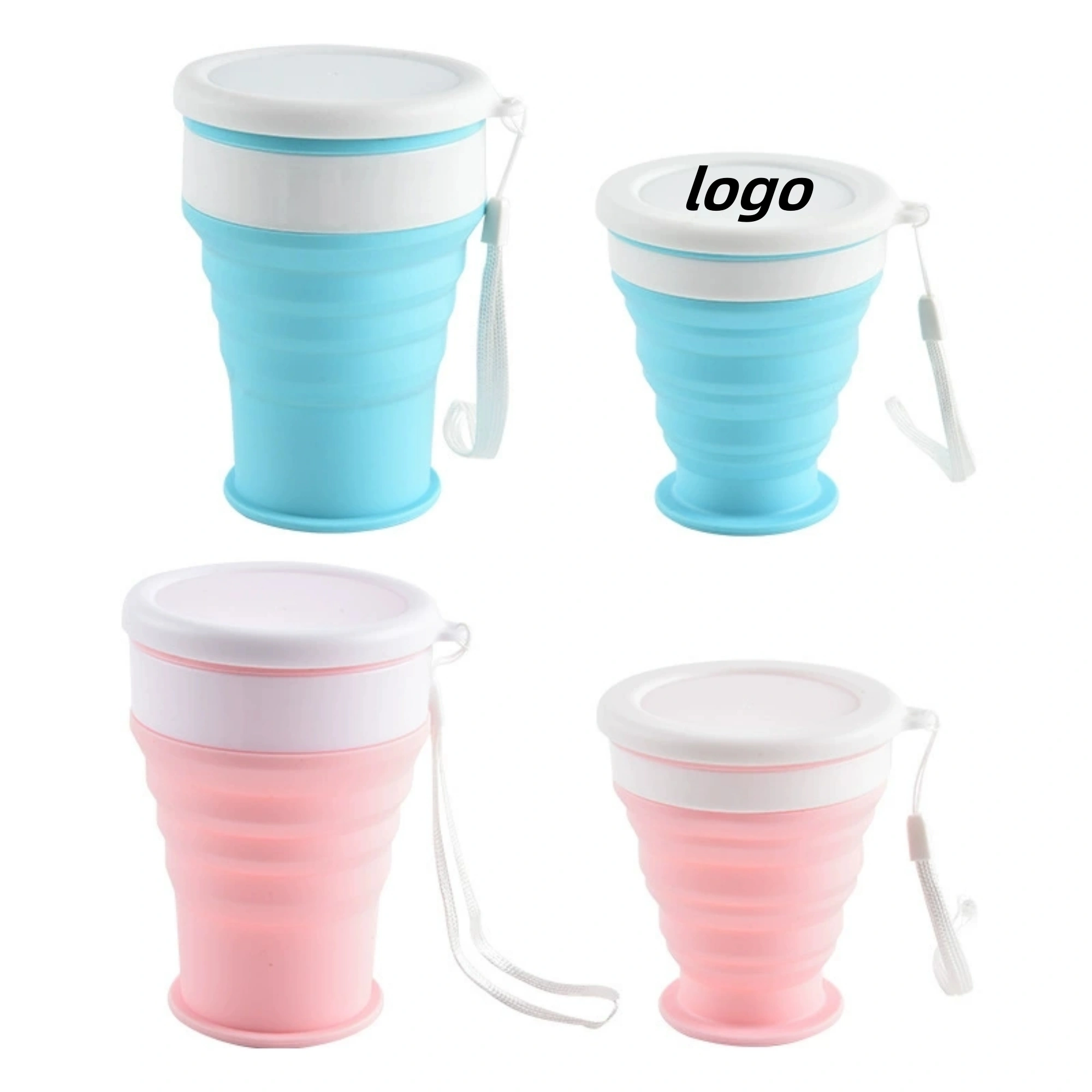 Silicone Travel Folding Water cup 3