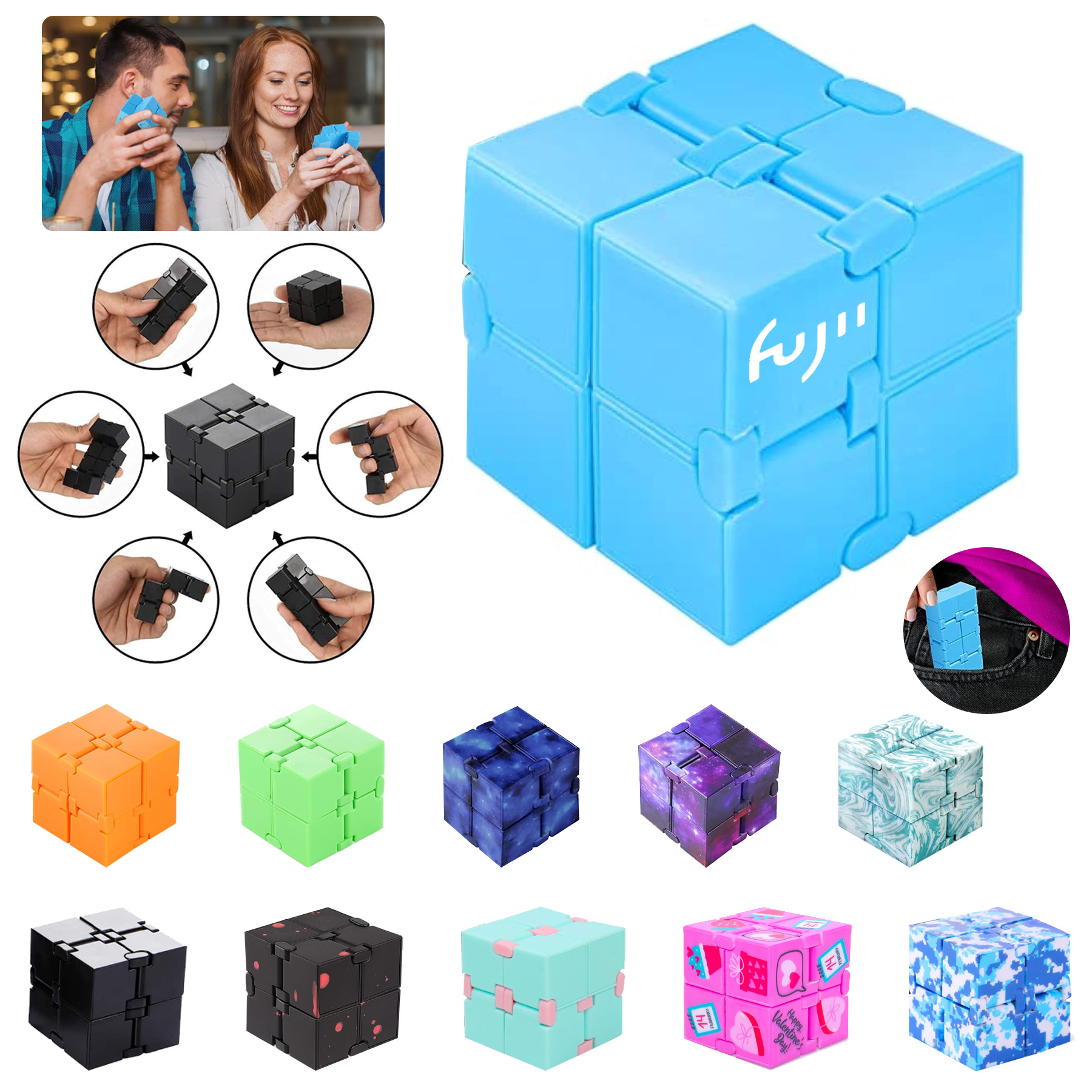 Infinity Cube Sensory Fidget Toy 2